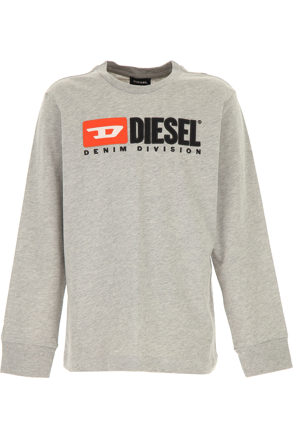 Diesel Kinder T-Shirt für Jungen Günstig im Sale, Grau, Baumwolle, 2017, 10Y 12Y 14Y 16Y 8Y
