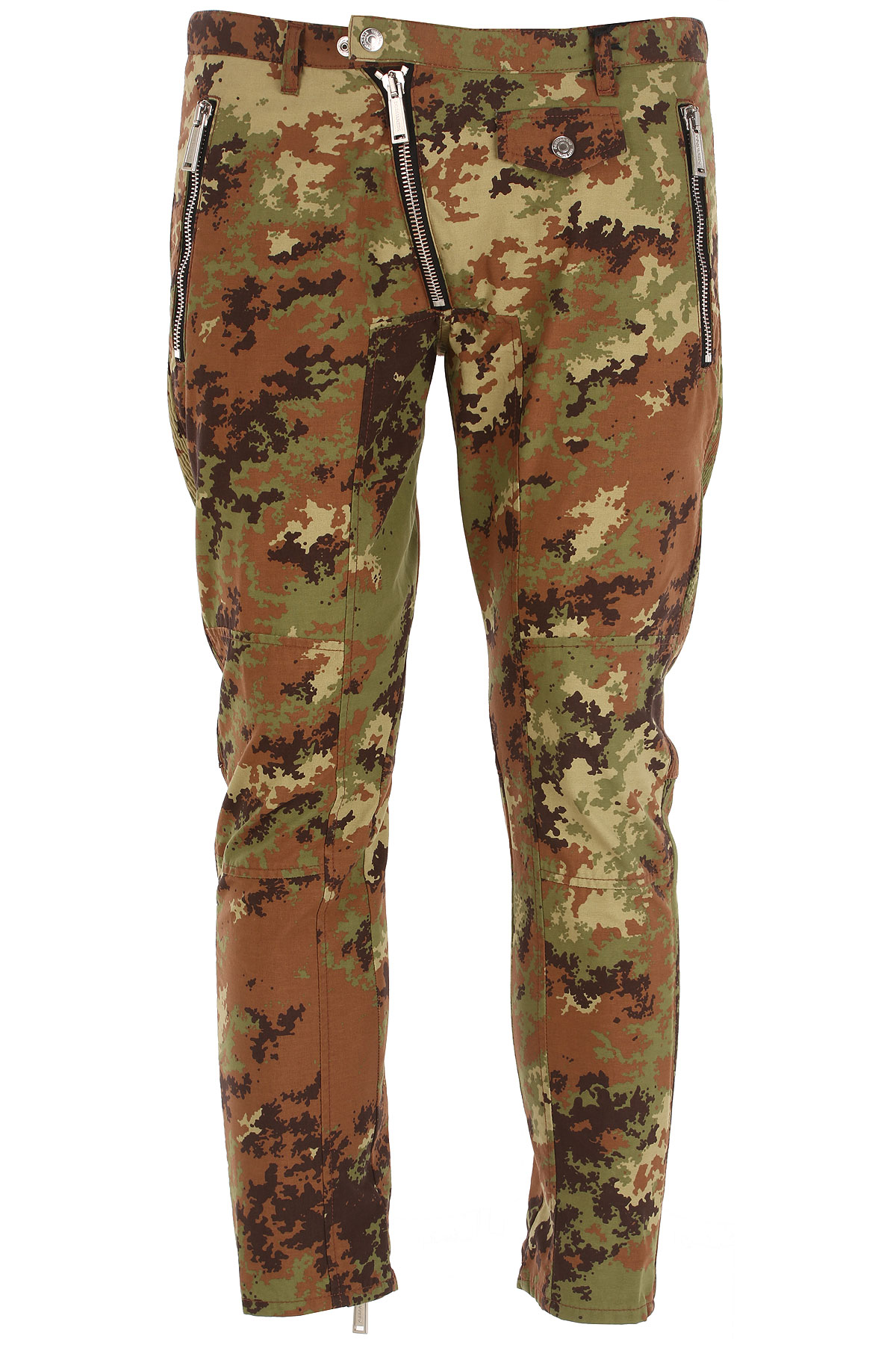Dsquared Pantalon Homme Outlet, Camouflage, Polyamide, 2017, 48 50 52