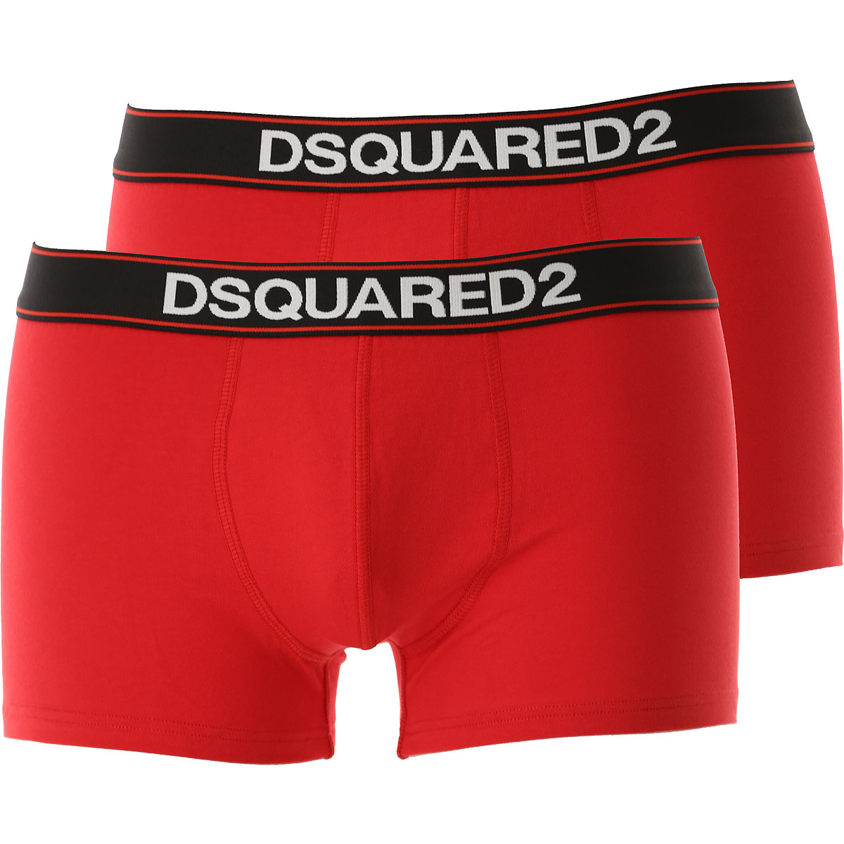 Dsquared Boxer Shorts für Herren, Unterhose, Short, Boxer Günstig im Sale, 2 Pack, Rot, Baumwolle, 2017, L M S XL XXL
