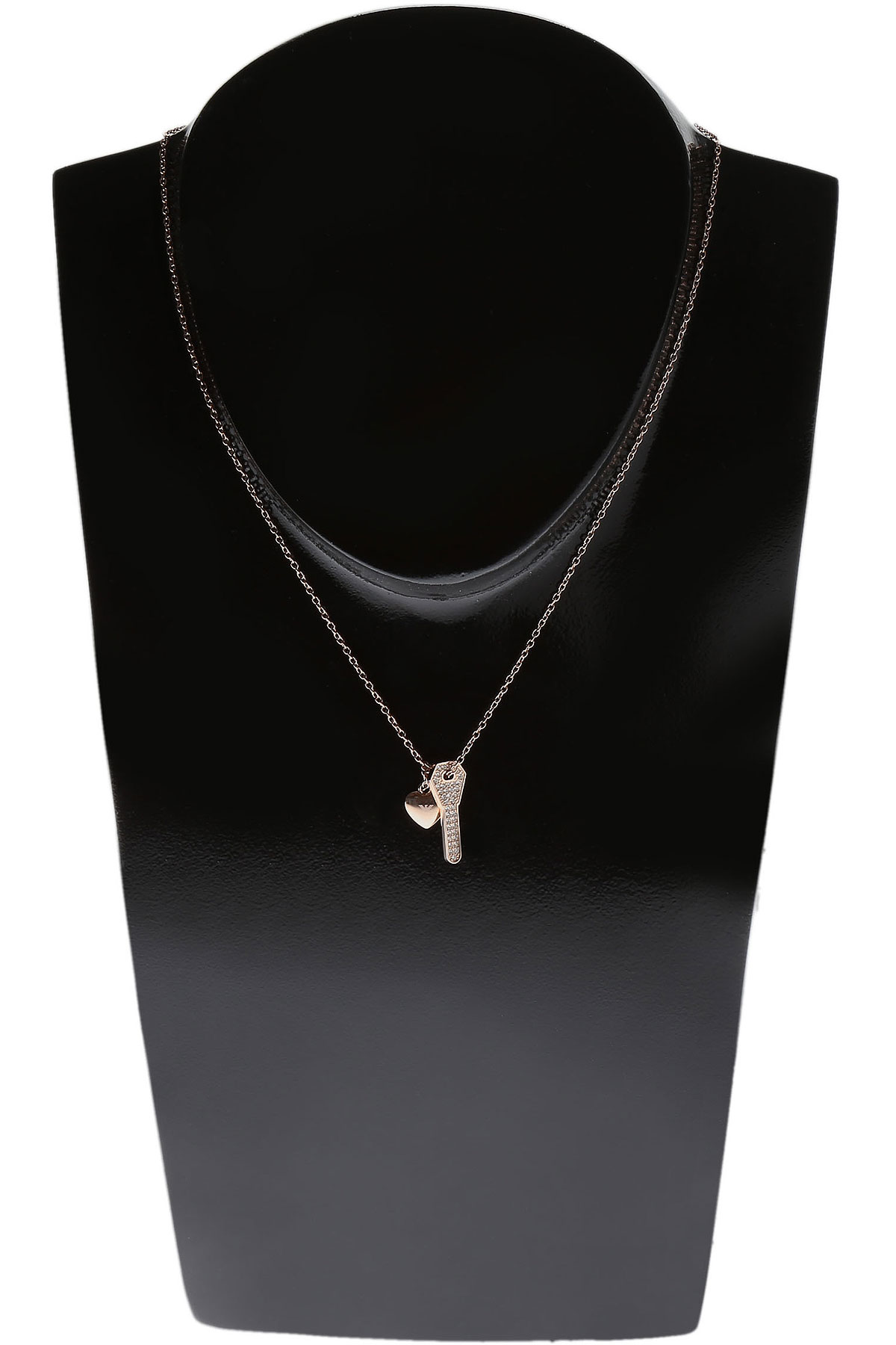 Emporio Armani Halskette für Damen Günstig im Sale, Goldene Rose, Rostfreier Stahl, 2017