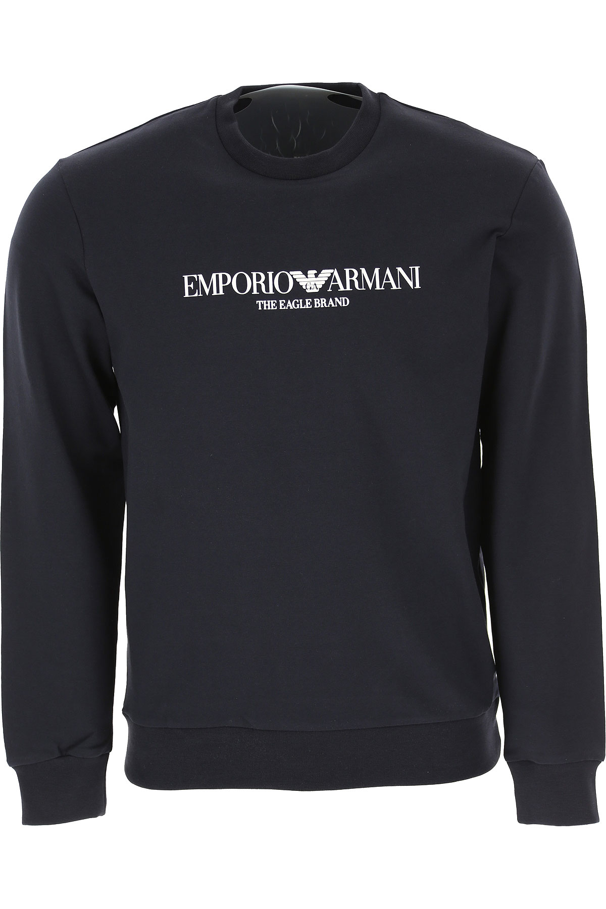 Emporio Armani Sweatshirt für Herren, Kapuzenpulli, Hoodie, Sweats Günstig im Sale, Marineblau, Baumwolle, 2017, M S XL XXL