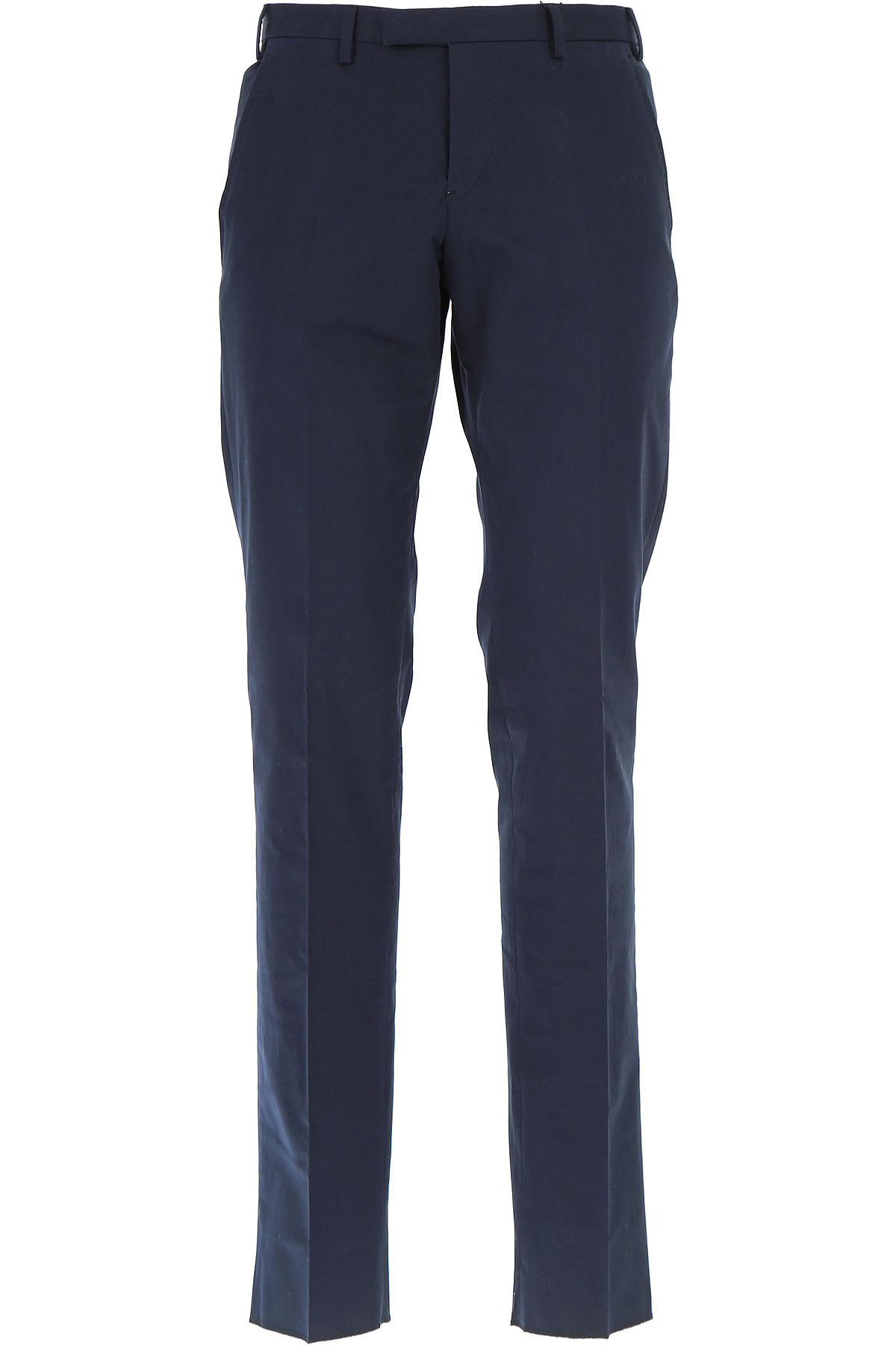 Emporio Armani Pantalon Homme, Bleu marine, Coton, 2017, 46 48 50 52