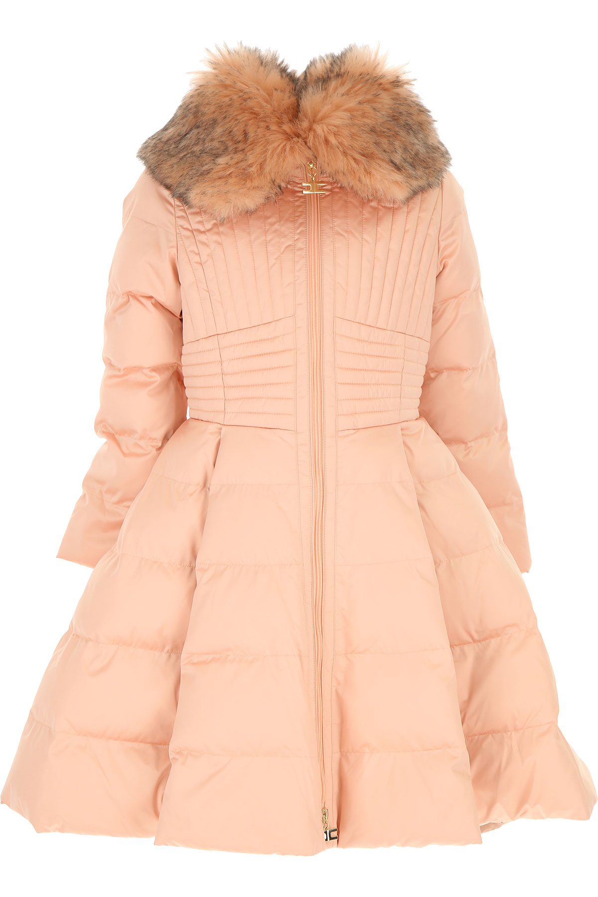 Elisabetta Franchi Kinder Daunen Jacke für Mädchen, Soft Shell Ski Jacken Günstig im Sale, Pink, Polyester, 2017, M XL