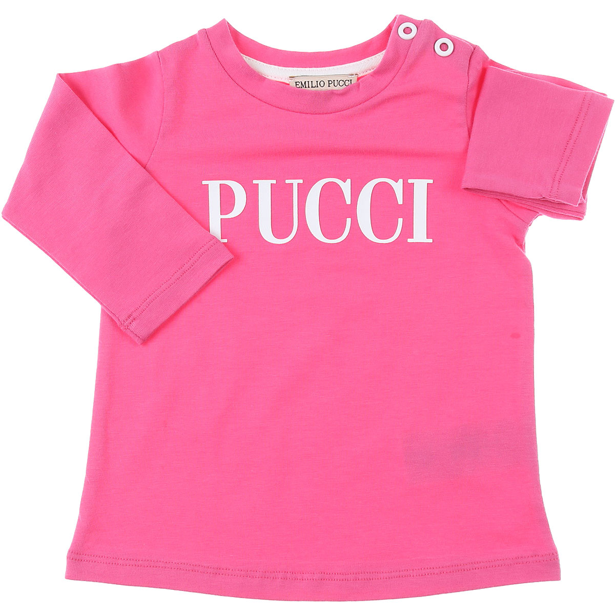 Emilio Pucci Baby T-Shirt für Mädchen Günstig im Sale, Fuchsie, Baumwolle, 2017, 12M 18M 2Y 6M 9M