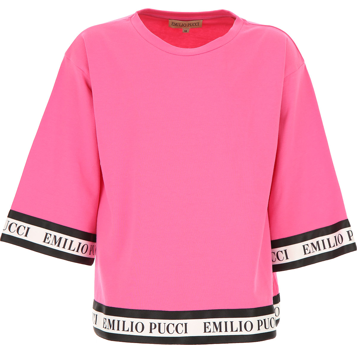 Emilio Pucci Kinder T-Shirt für Mädchen Günstig im Sale, Fuchsienfarbig, Fuchsie, Baumwolle, 2017, 10Y 12Y 6Y 8Y