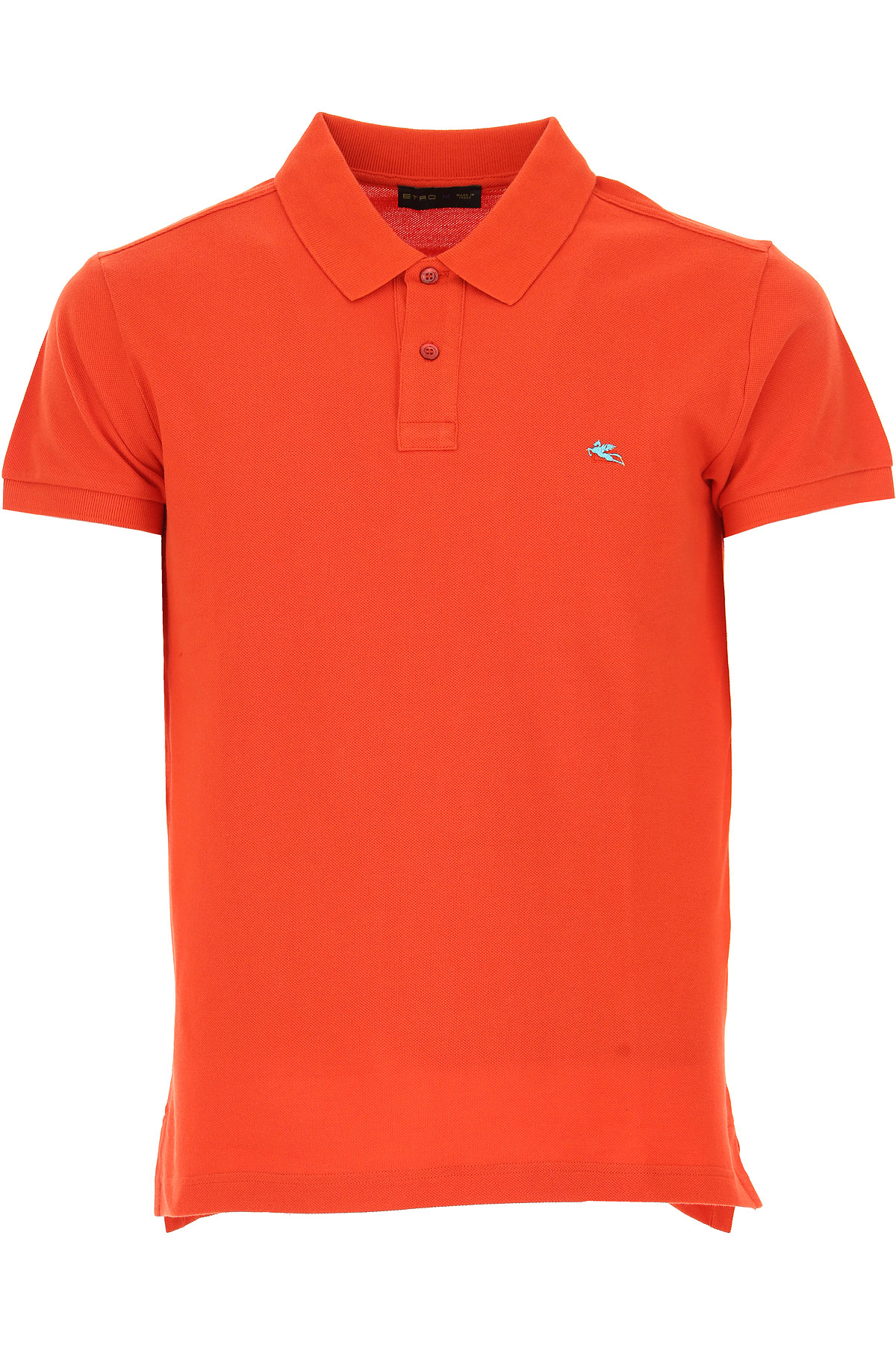 Etro Polo Homme Outlet, Rouge, Coton, 2017, M S