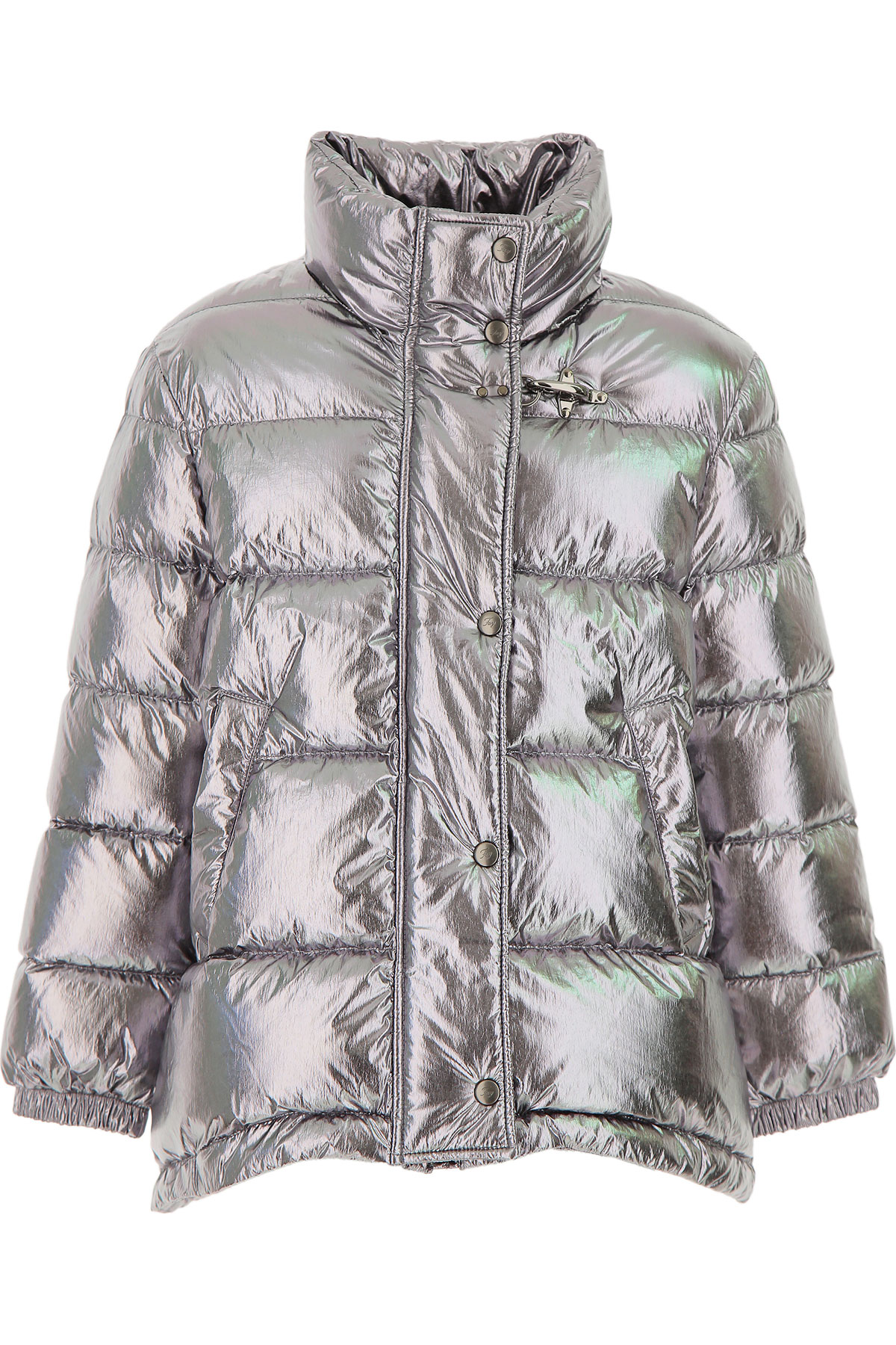 Fay Kinder Daunen Jacke für Mädchen, Soft Shell Ski Jacken Günstig im Sale, Silber, Polyamid, 2017, 10Y 8Y