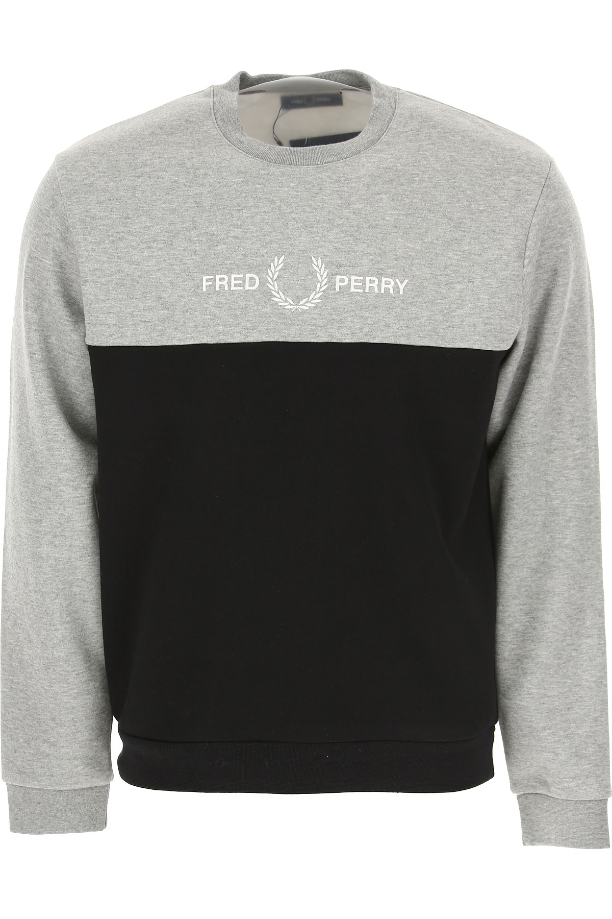 Fred Perry Sweatshirt für Herren, Kapuzenpulli, Hoodie, Sweats Günstig im Sale, Grau, Polyester, 2017, L M S XL