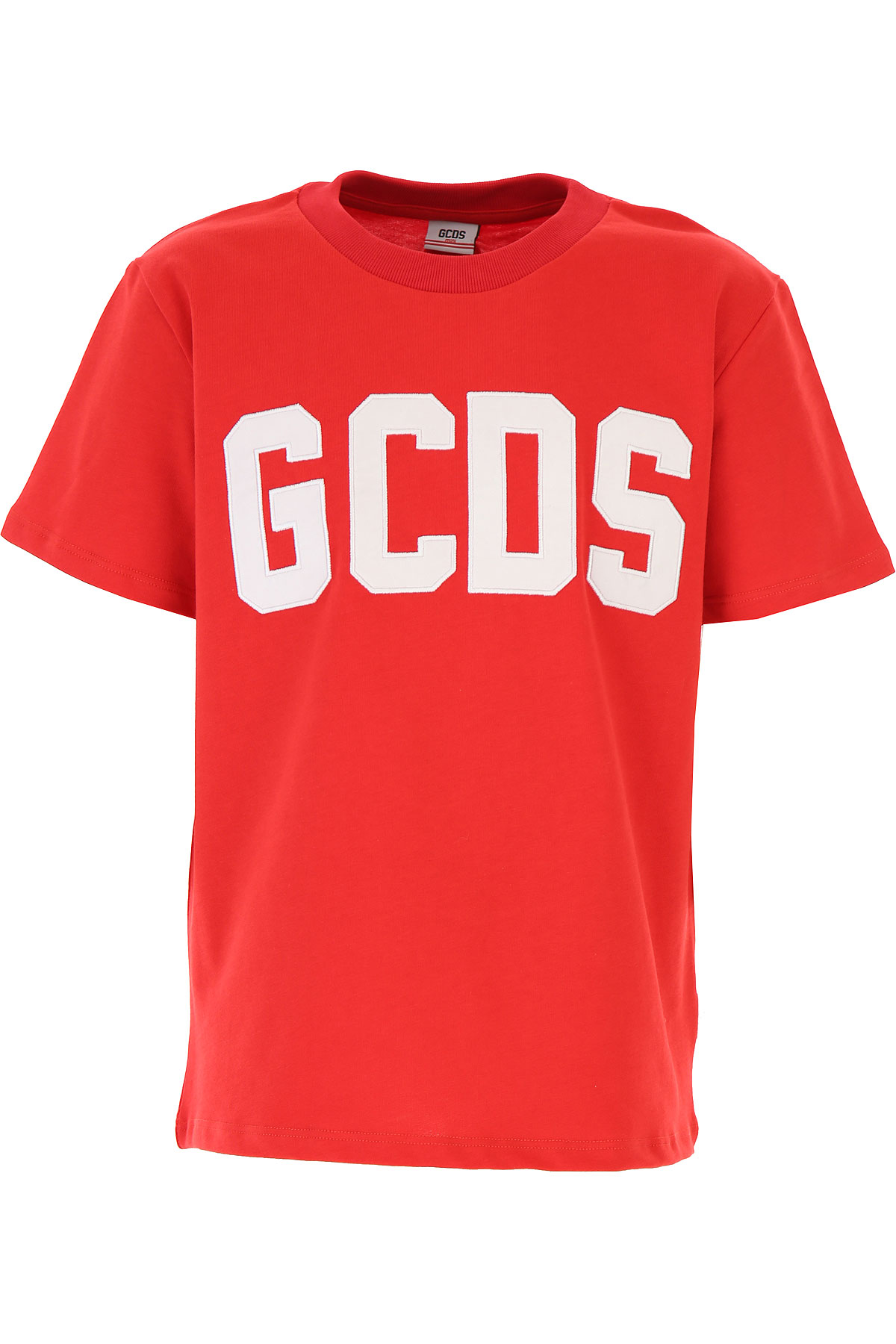 GCDS Kinder T-Shirt für Jungen Günstig im Sale, Rot, Baumwolle, 2017, 10Y 12Y 6Y 8Y