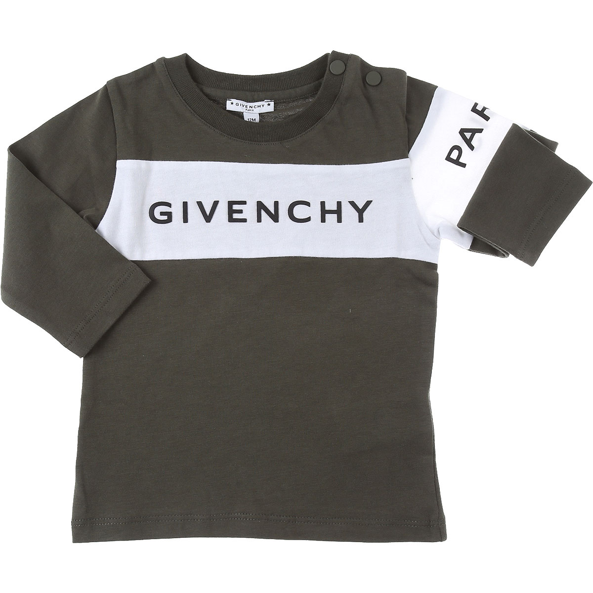 Givenchy Baby T-Shirt für Jungen Günstig im Sale, Grün, Baumwolle, 2017, 12 M 18M 2Y