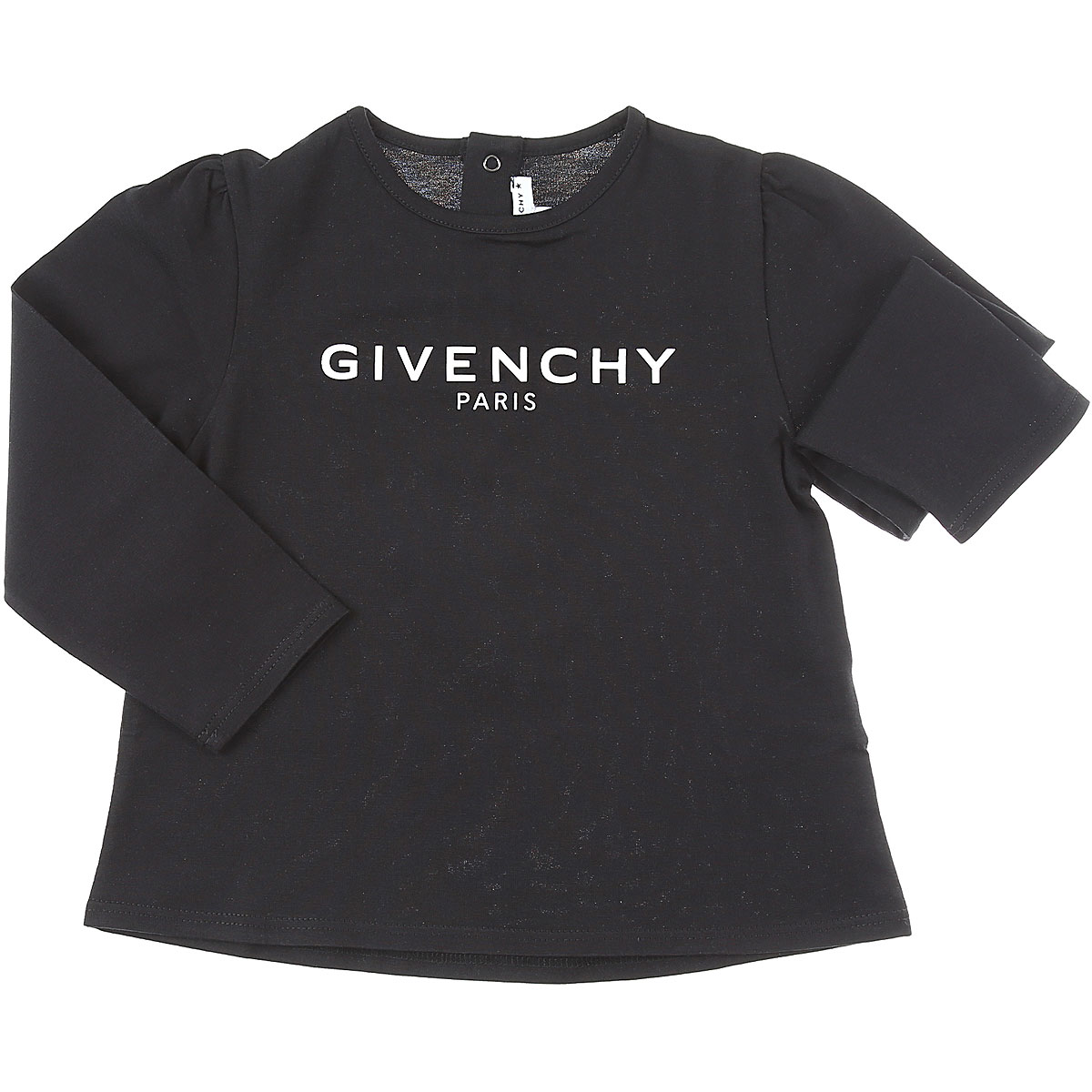 Givenchy Baby T-Shirt für Mädchen Günstig im Sale, Schwarz, Baumwolle, 2017, 12M 18M 2Y 9M