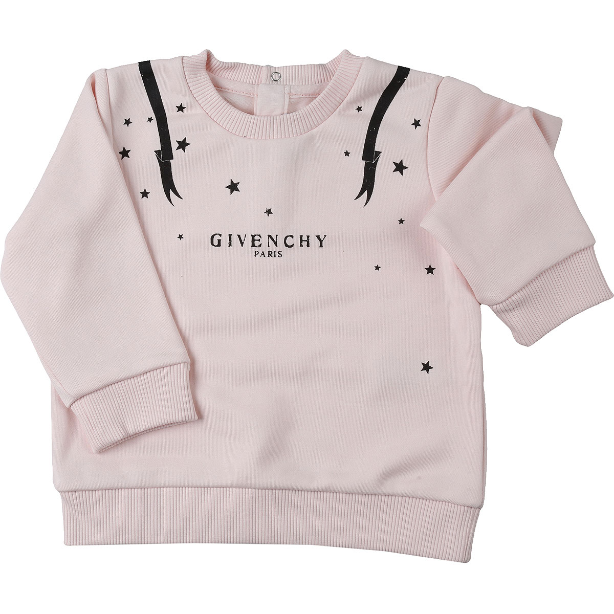 Givenchy Baby Sweatshirt & Kapuzenpullover für Mädchen Günstig im Sale, Baby-Rosa, Baumwolle, 2017, 12M 18M 2Y 3Y 9M