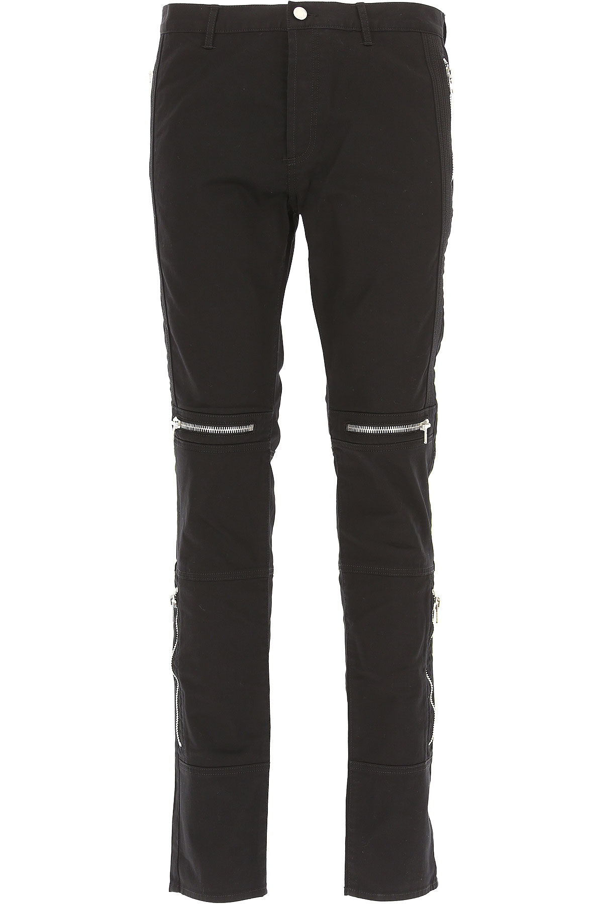 Givenchy Pantalon Homme, Noir, Coton, 2017, 48 50