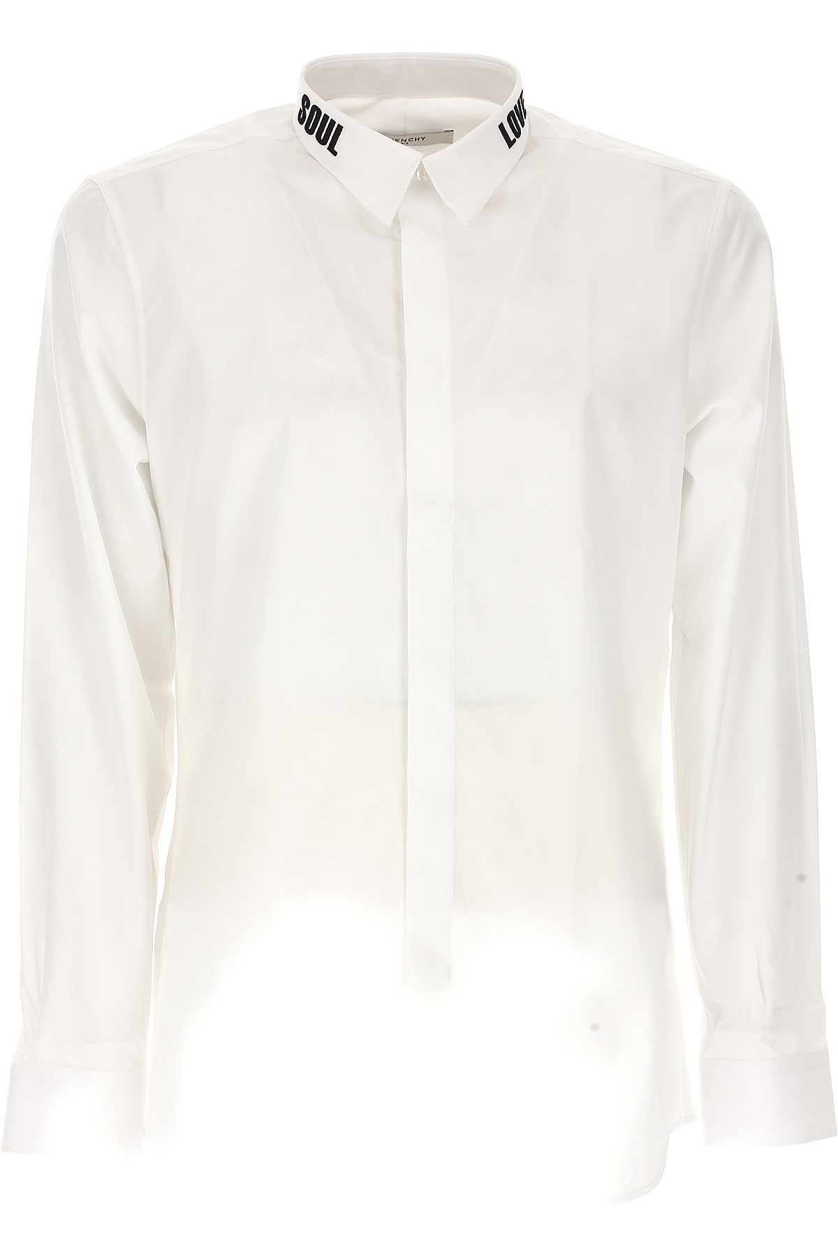 Givenchy Chemise Homme, Blanc, Coton, 2017, 40 41