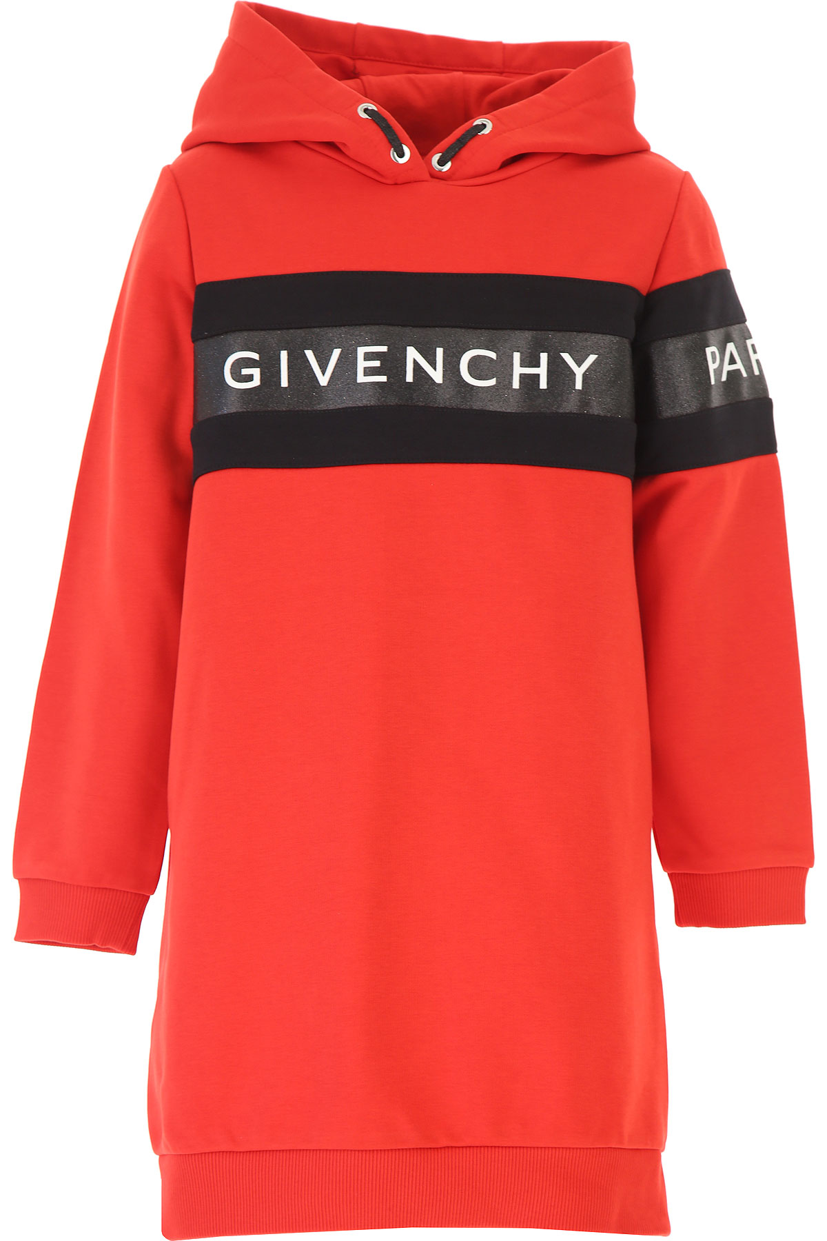 Givenchy Kleid für Mädchen Günstig im Sale, Rot, Baumwolle, 2017, 10Y 12Y 14Y 4Y 5Y 6Y 8Y