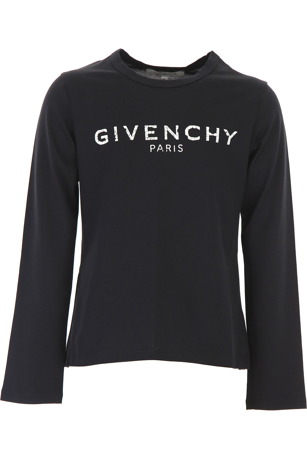 Givenchy Kinder T-Shirt für Mädchen Günstig im Sale, Schwarz, Baumwolle, 2017, 10Y 12Y 4Y 5Y 6Y 8Y
