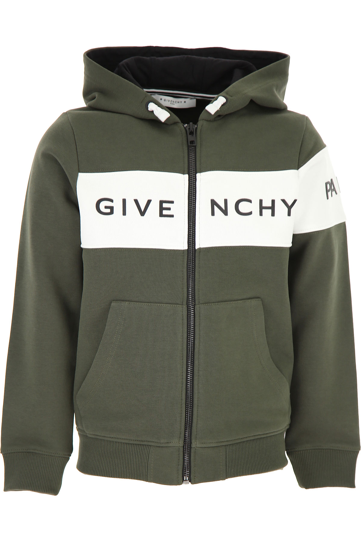 Givenchy Kinder Sweatshirt & Kapuzenpullover für Jungen Günstig im Sale, Dunkel Militärgrün, Baumwolle, 2017, 10Y 12Y 4Y 6Y 8Y