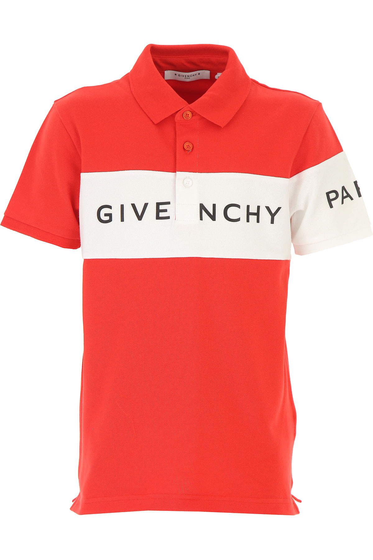 Givenchy Kinder Polohemd für Jungen Günstig im Sale, Rot, Baumwolle, 2017, 10Y 12Y 4Y 5Y 6Y 8Y