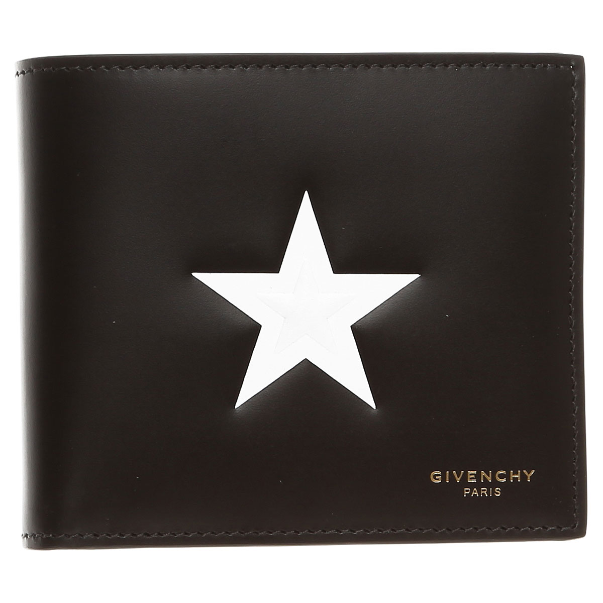 Givenchy Porte-monnaie Homme , Noir, Cuir Vachette, 2017