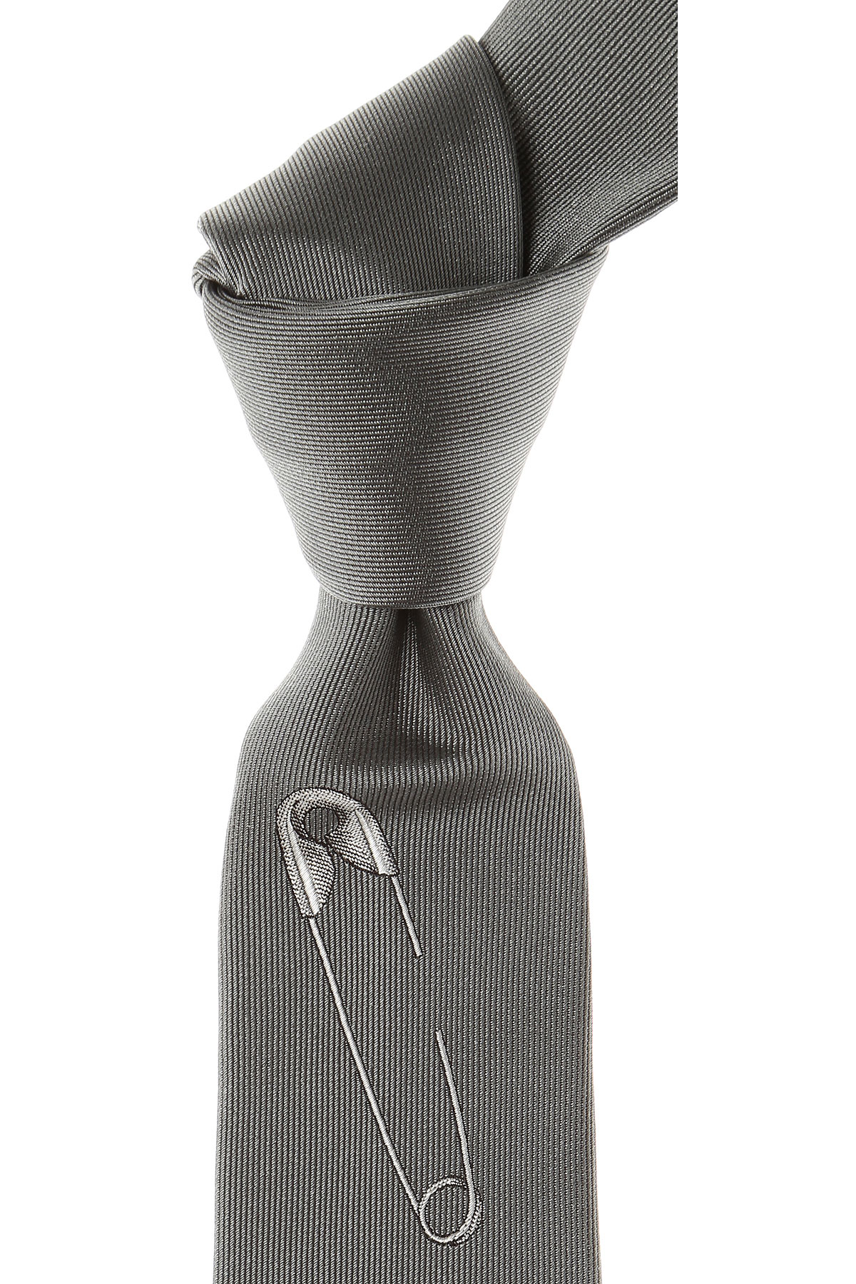Cravates Givenchy , Graphite, Soie, 2017