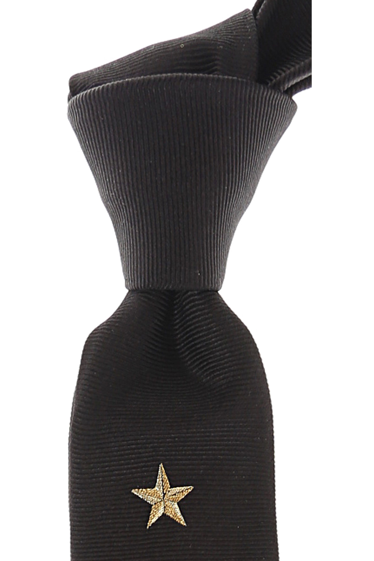 Cravates Givenchy , Noir, Soie, 2017