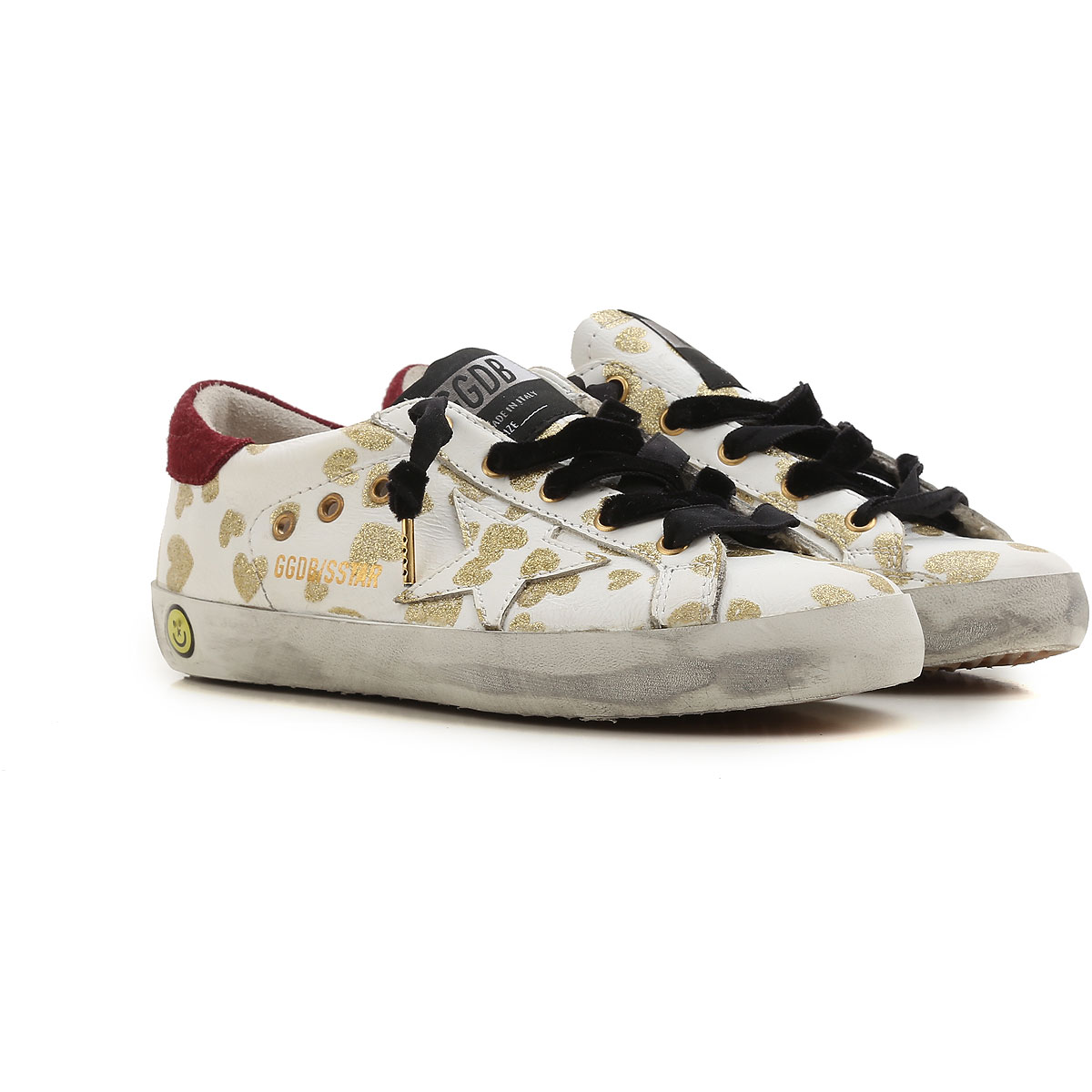 Chaussures Golden Goose Fille , Blanc, Cuir, 2017, 30 31 32