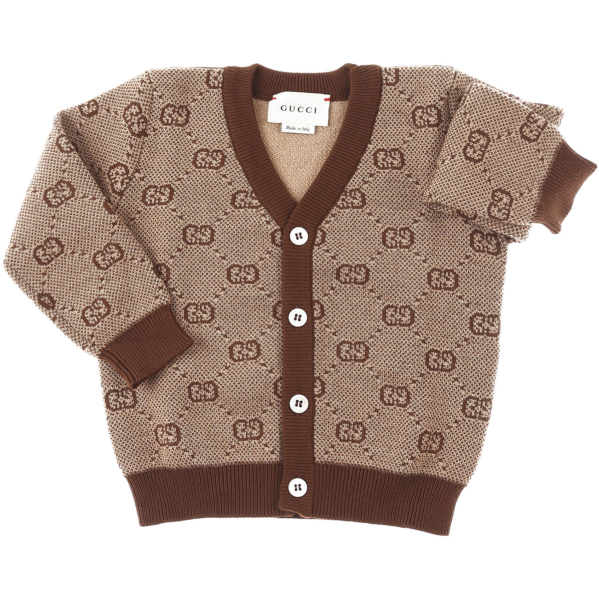 Gucci Baby Pullover für Jungen Günstig im Sale, Kamel, Wolle, 2017, 24M 6M 9M