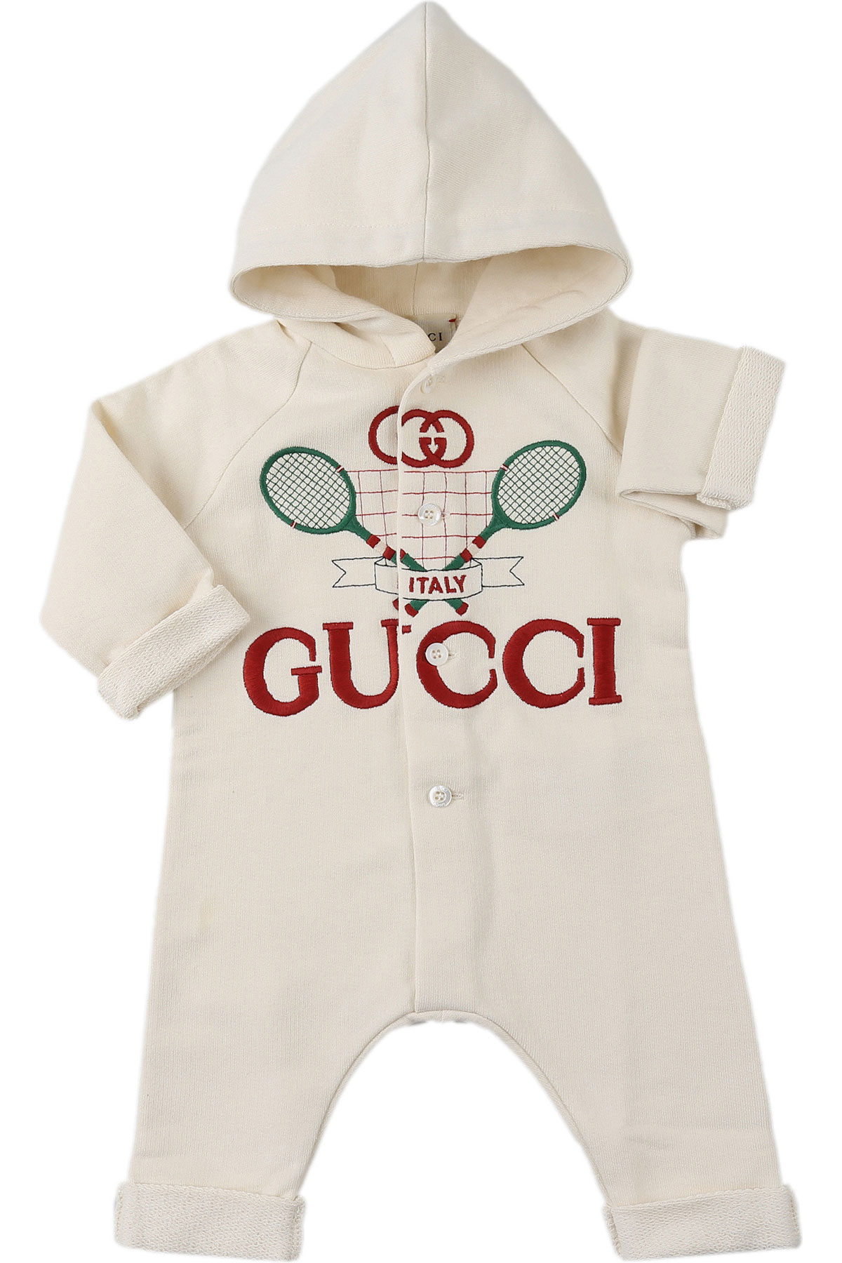 Gucci Baby Bodys & Strampelanzug für Jungen Günstig im Sale, Weiss, Baumwolle, 2017, 12 M 1M 3M 6M 6M 9M