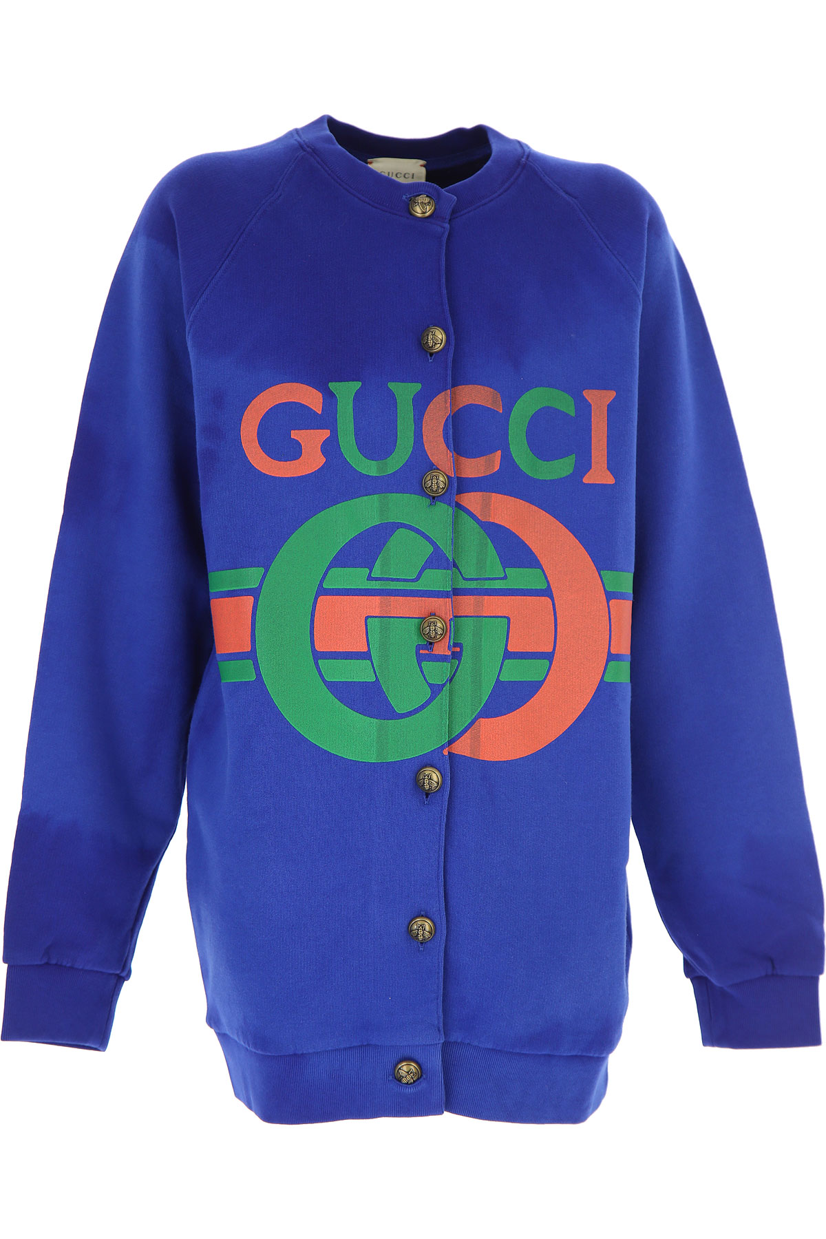 Gucci Kinder Sweatshirt & Kapuzenpullover für Mädchen Günstig im Sale, Blau, Baumwolle, 2017, 6Y 8Y