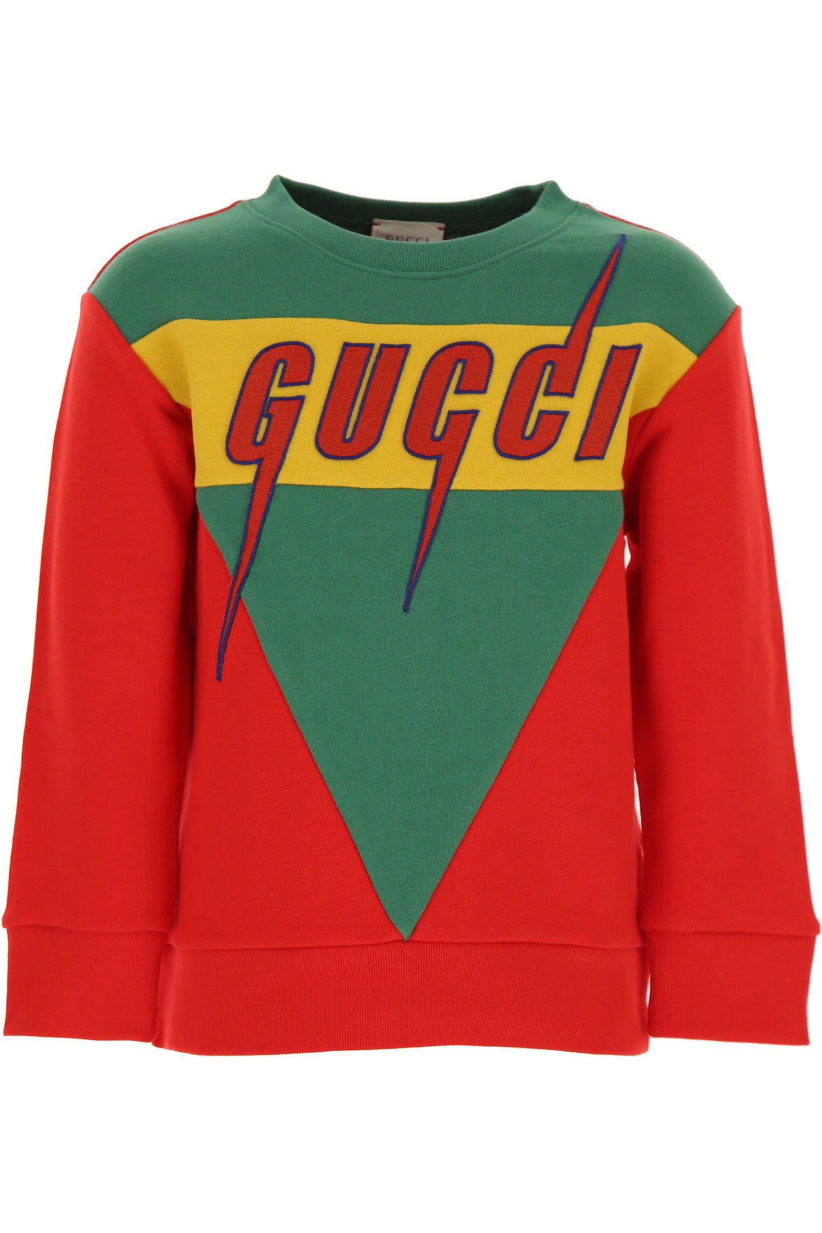 Gucci Kinder Sweatshirt & Kapuzenpullover für Jungen Günstig im Sale, Grün, Baumwolle, 2017, 4Y 6Y