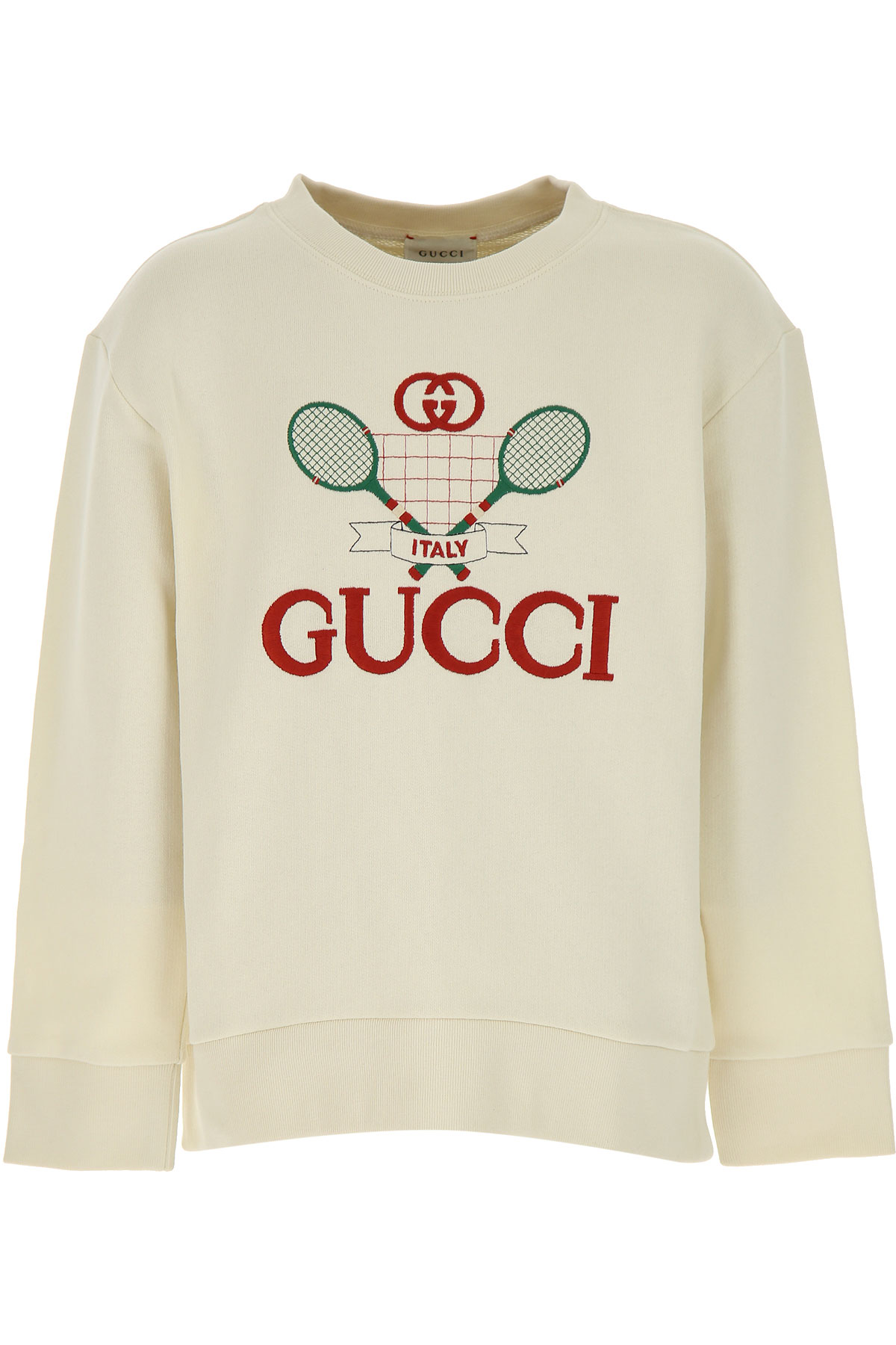 Gucci Kinder Sweatshirt & Kapuzenpullover für Jungen Günstig im Sale, Weiss, Baumwolle, 2017, 6Y 8Y