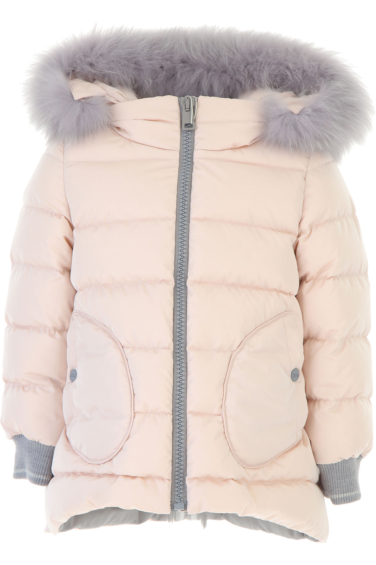 Herno Kinder Daunen Jacke für Mädchen, Soft Shell Ski Jacken Günstig im Sale, Pink, Polyamid, 2017, 10Y 6Y 8Y