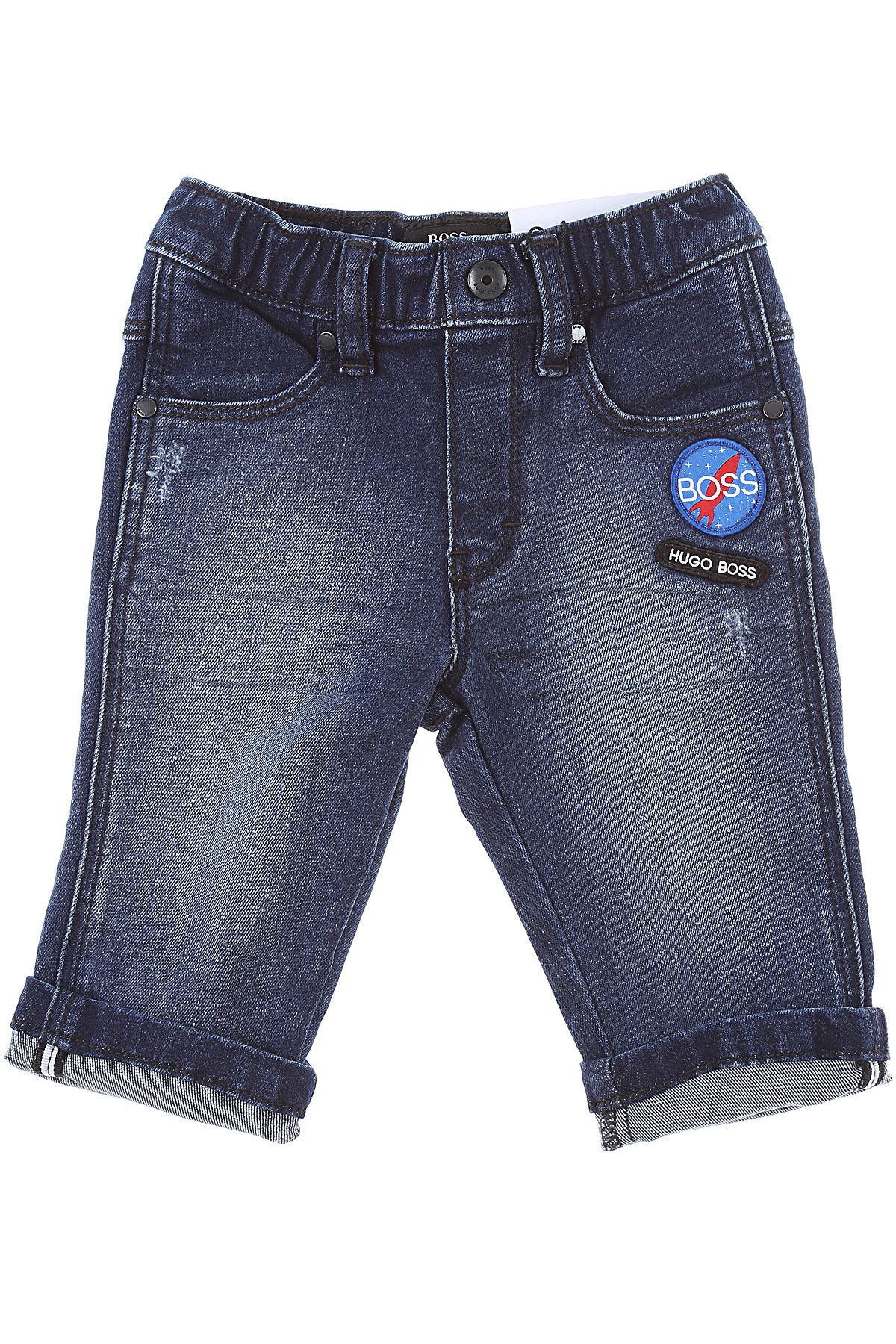 Hugo Boss Baby Jeans für Jungen Günstig im Sale, Denim Blau, Baumwolle, 2017, 12 M 18 M 2Y 3Y 6M 9 M