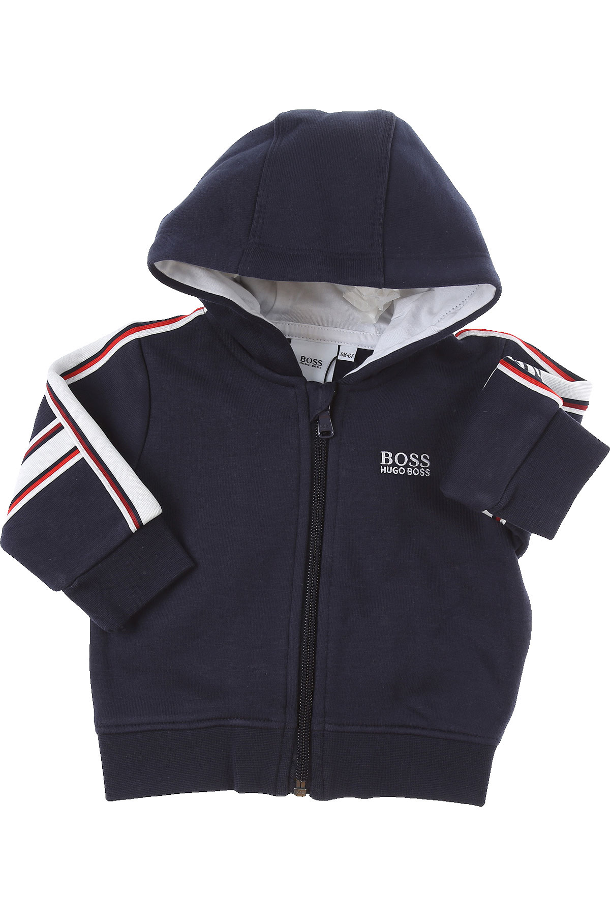 Hugo Boss Baby Sweatshirt & Kapuzenpullover für Jungen Günstig im Sale, Blau, Baumwolle, 2017, 12 M 18M 2Y 3Y 6M 9M