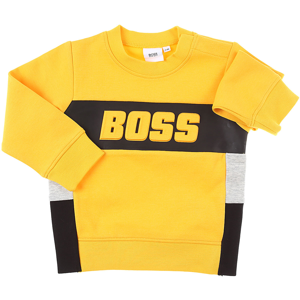 Hugo Boss Baby Sweatshirt & Kapuzenpullover für Jungen Günstig im Sale, Gelb, Baumwolle, 2017, 18M 2Y 3Y 6M 9M