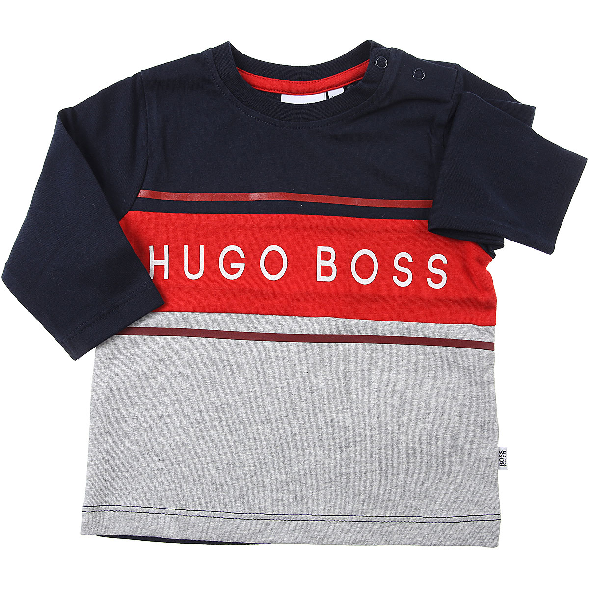 Hugo Boss Baby T-Shirt für Jungen Günstig im Sale, Blau, Baumwolle, 2017, 12 M 18M 3Y 6M