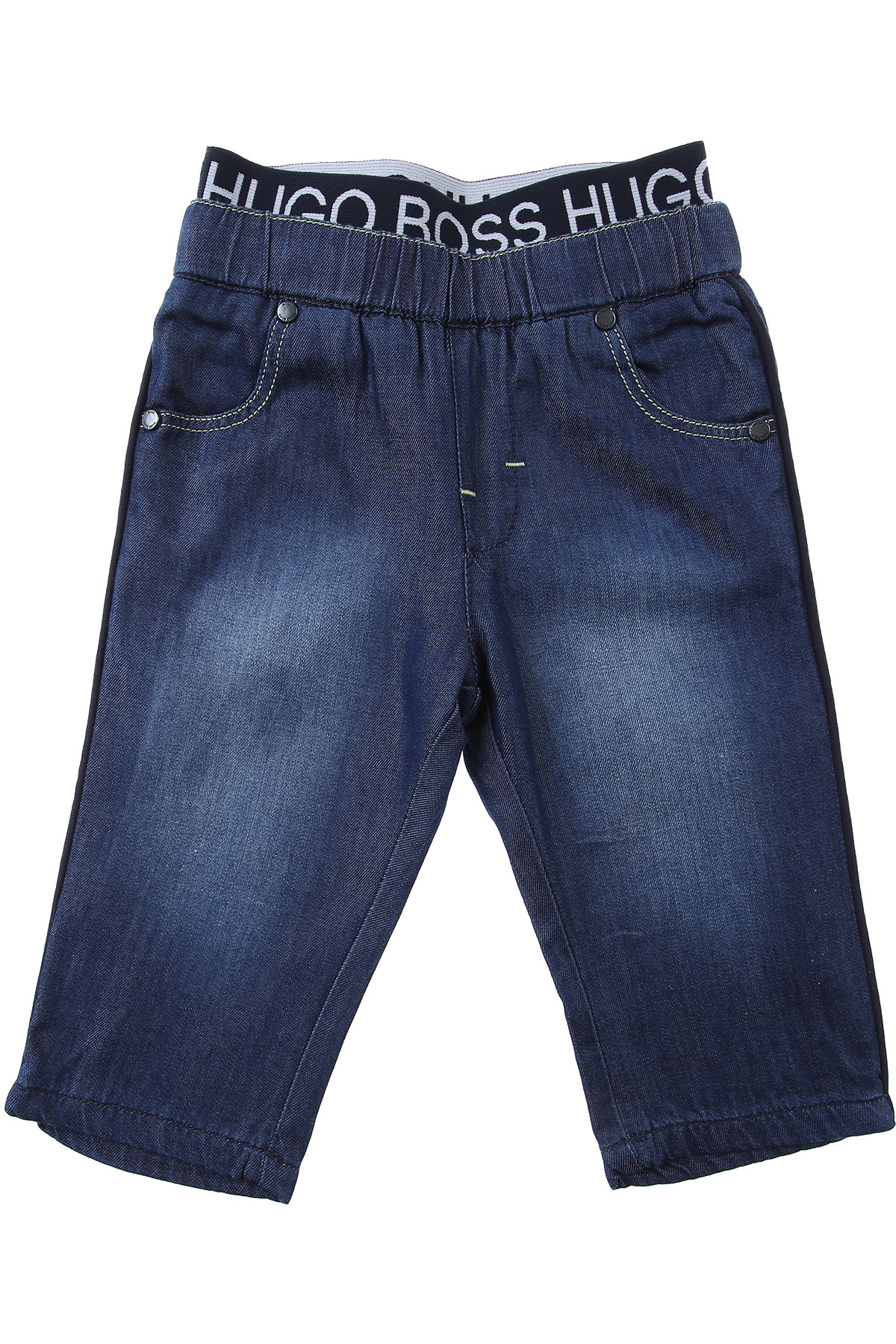Hugo Boss Baby Jeans für Jungen Günstig im Sale, Denim- Blau, Baumwolle, 2017, 12 M 18 M 3M 6M 9 M