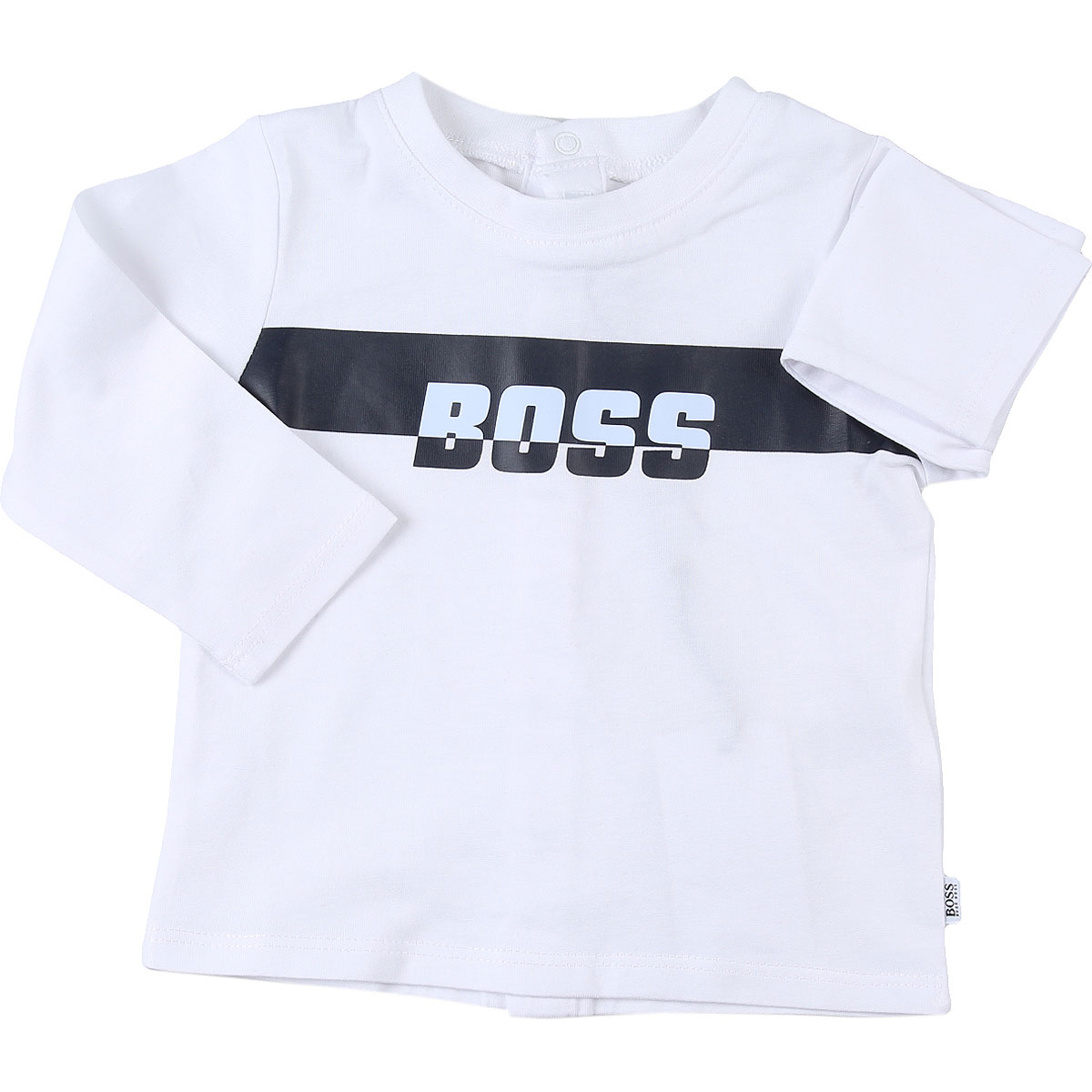 Hugo Boss Baby T-Shirt für Jungen Günstig im Sale, Weiss, Baumwolle, 2017, 12 M 18M 3M 6M 9M