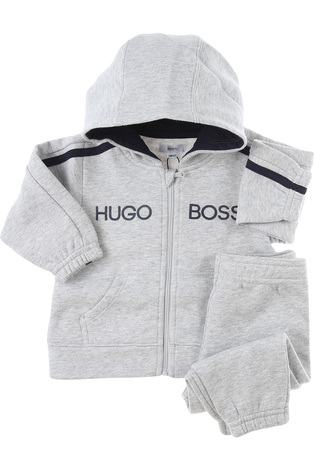 Hugo Boss Baby Set für Jungen Günstig im Sale, Grau, Baumwolle, 2017, 18M 3M 6M 9M