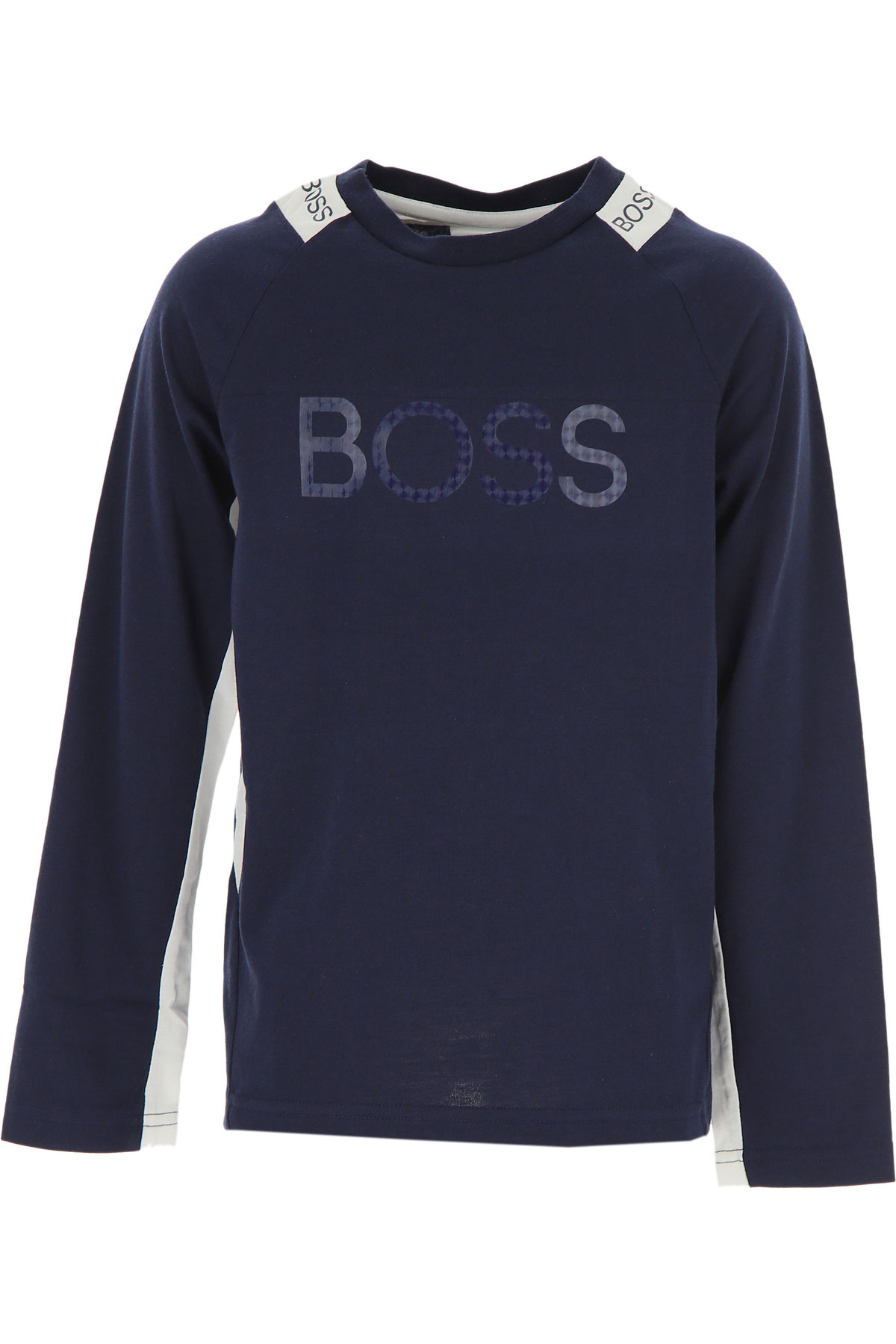 Hugo Boss Kinder T-Shirt für Jungen Günstig im Sale, Marine blau, Polyester, 2017, 10Y 12Y 14Y 4Y 5Y 8Y