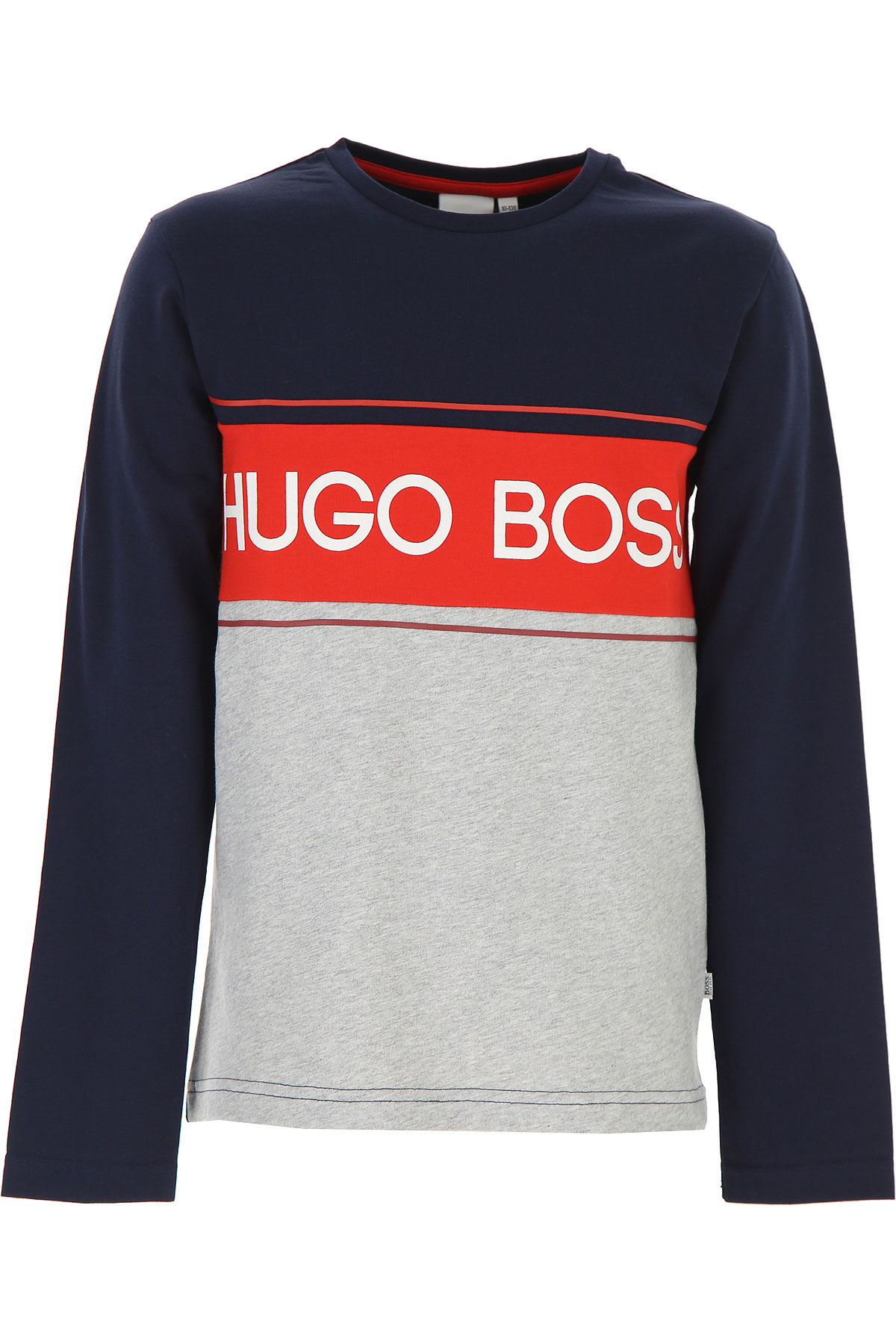 Hugo Boss Kinder T-Shirt für Jungen Günstig im Sale, Blau, Baumwolle, 2017, 12Y 14Y 16Y 4Y 5Y 6Y 8Y
