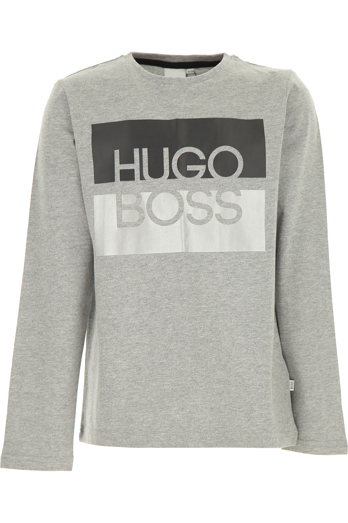 Hugo Boss Kinder T-Shirt für Jungen Günstig im Sale, Grau, Baumwolle, 2017, 12Y 14Y 16Y 8Y