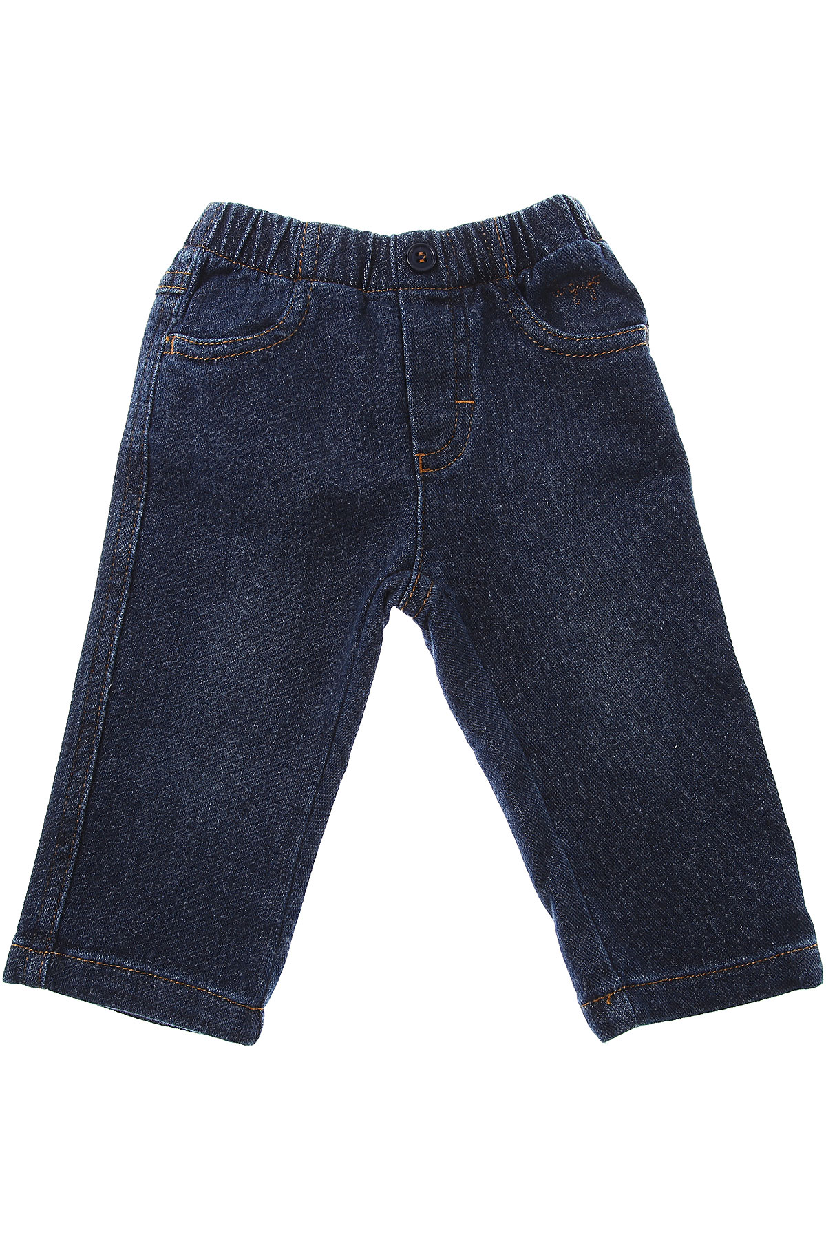 Il Gufo Baby Jeans für Jungen Günstig im Sale, Denim Blau, Baumwolle, 2017, 18 M 6M 9 M