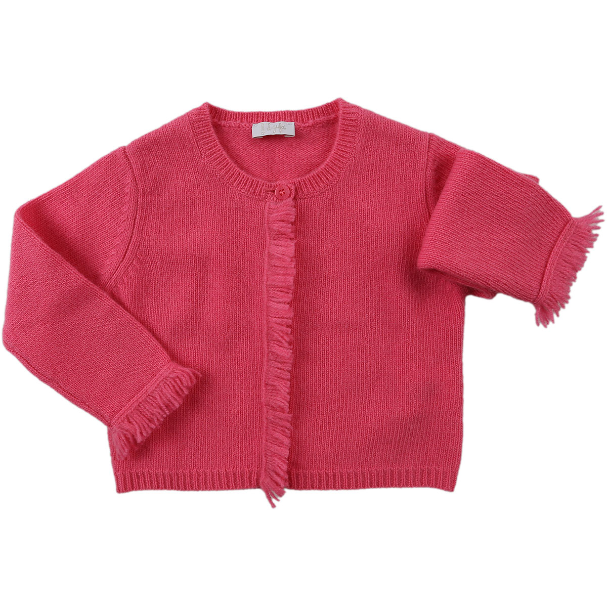 Il Gufo Baby Pullover für Mädchen Günstig im Outlet Sale, Fuchsienfarbig, Fuchsie, Wolle, 2017, 12M 6M