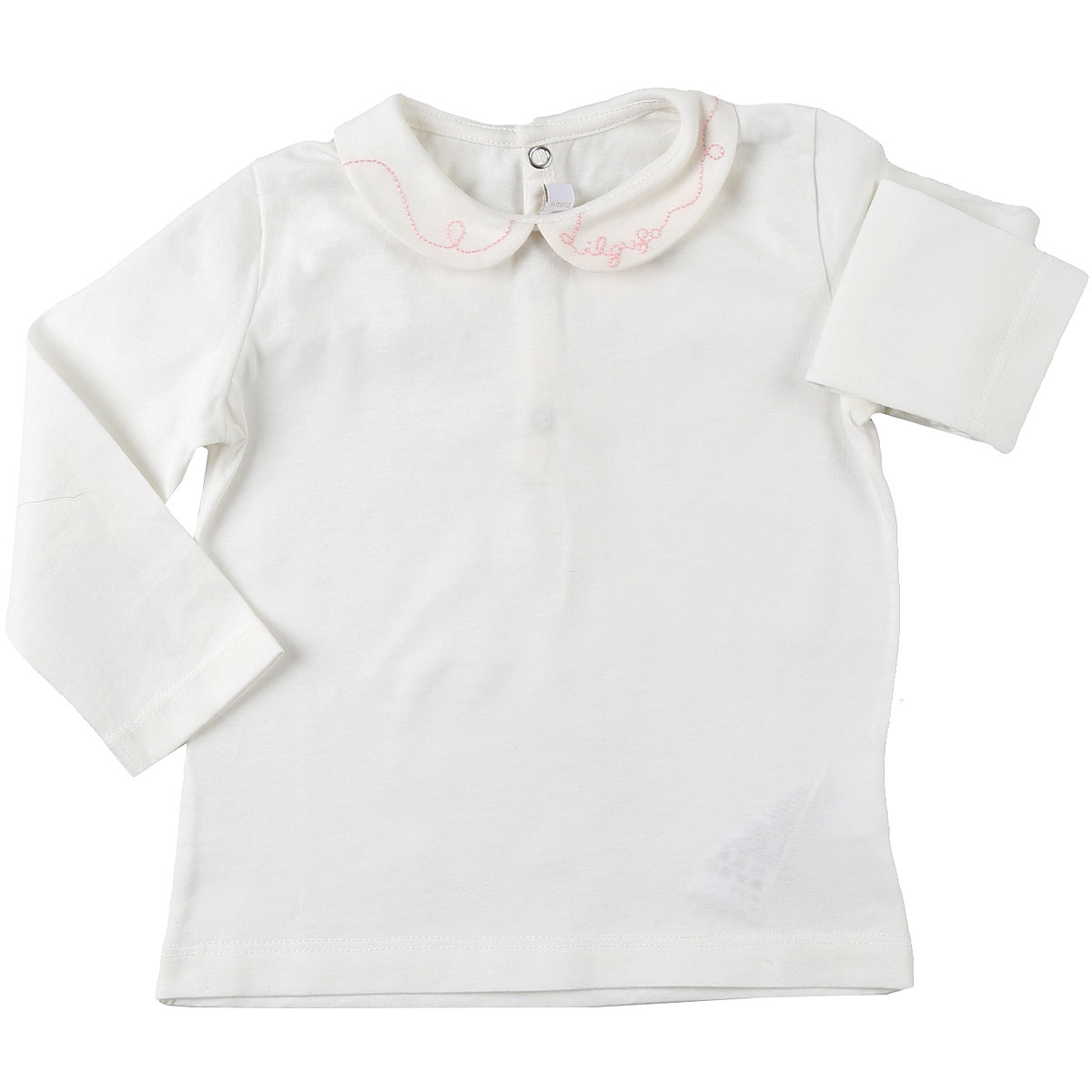 Il Gufo Baby T-Shirt für Mädchen Günstig im Sale, Weiss, Baumwolle, 2017, 12M 18M 9M