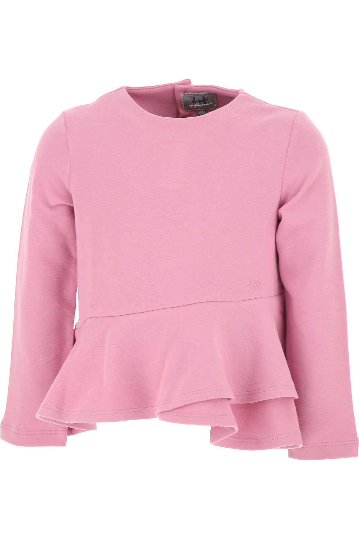 Il Gufo Kinder Sweatshirt & Kapuzenpullover für Mädchen Günstig im Sale, Pink, Baumwolle, 2017, 10Y 2Y 3Y 4Y 5Y 8Y