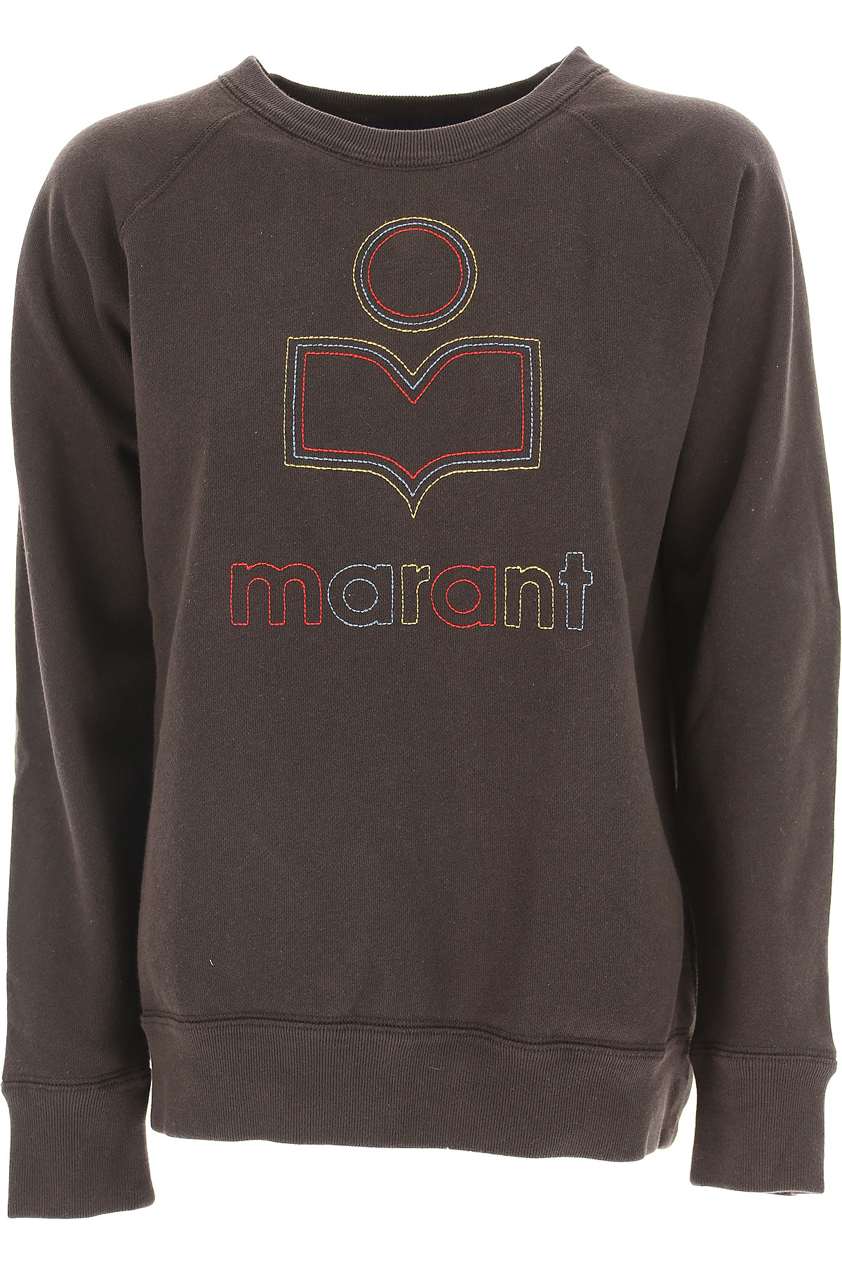 Isabel Marant Sweatshirt for Women, Noir délavé, Coton, 2017, 40 42