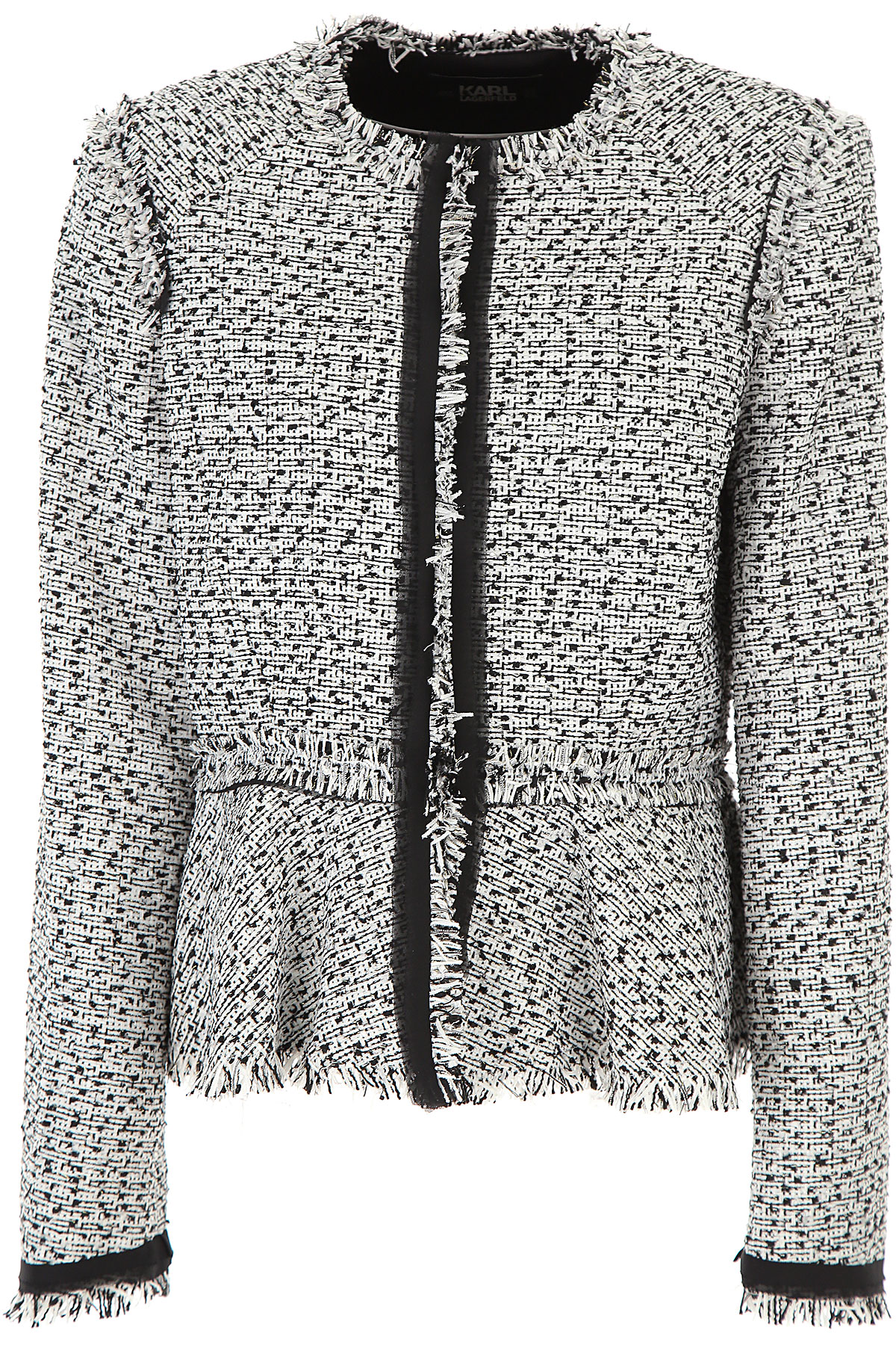 Karl Lagerfeld Jacke für Damen Günstig im Sale, Weiss, Polyester, 2017, 40 44 M