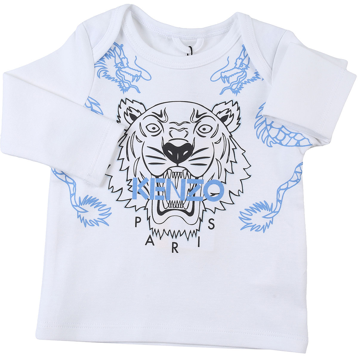 Kenzo Baby T-Shirt für Jungen Günstig im Sale, Weiss, Baumwolle, 2017, 12 M 18M 3M 6M 9M