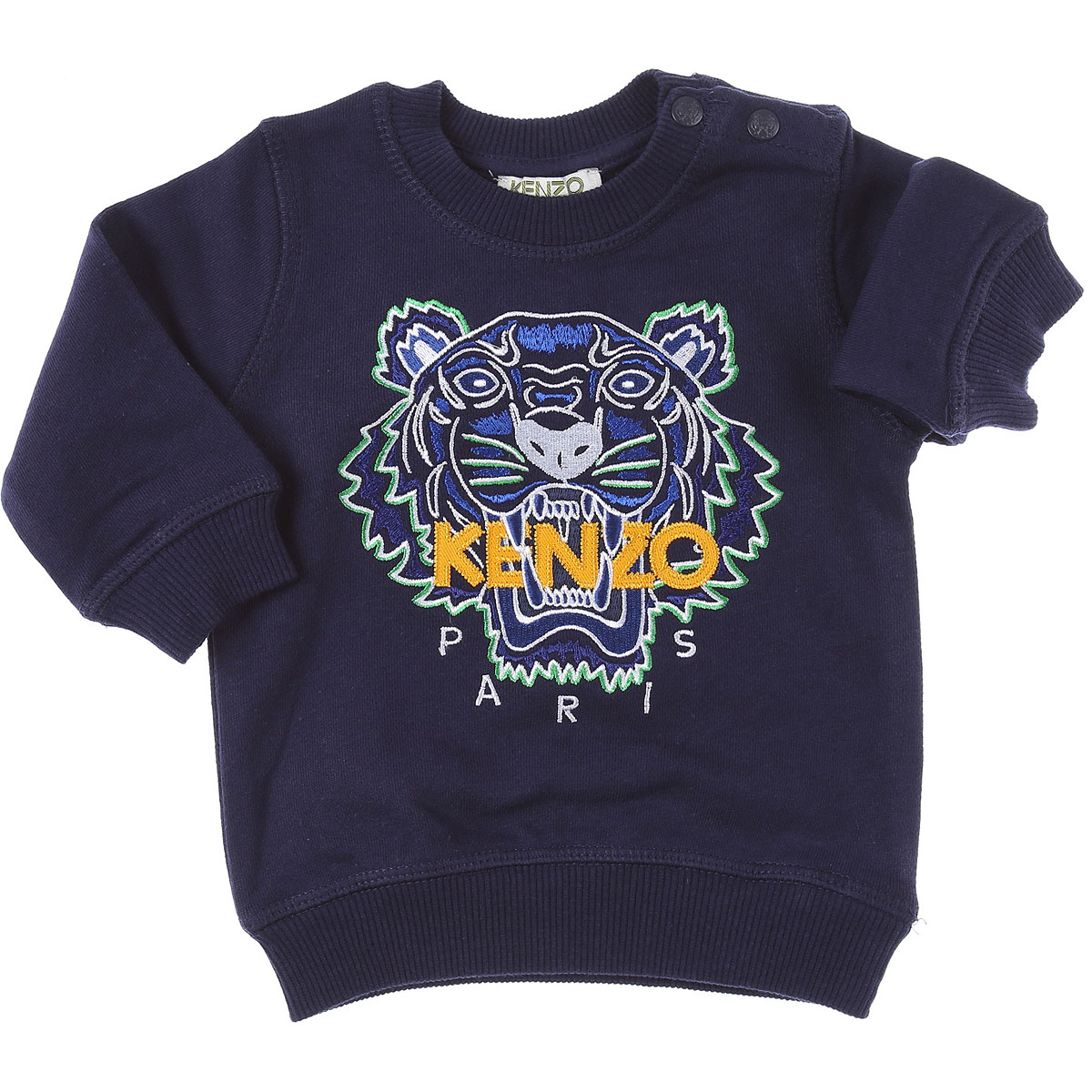 Kenzo Baby Sweatshirt & Kapuzenpullover für Jungen Günstig im Sale, Marine blau, Baumwolle, 2017, 18M 6M 9M
